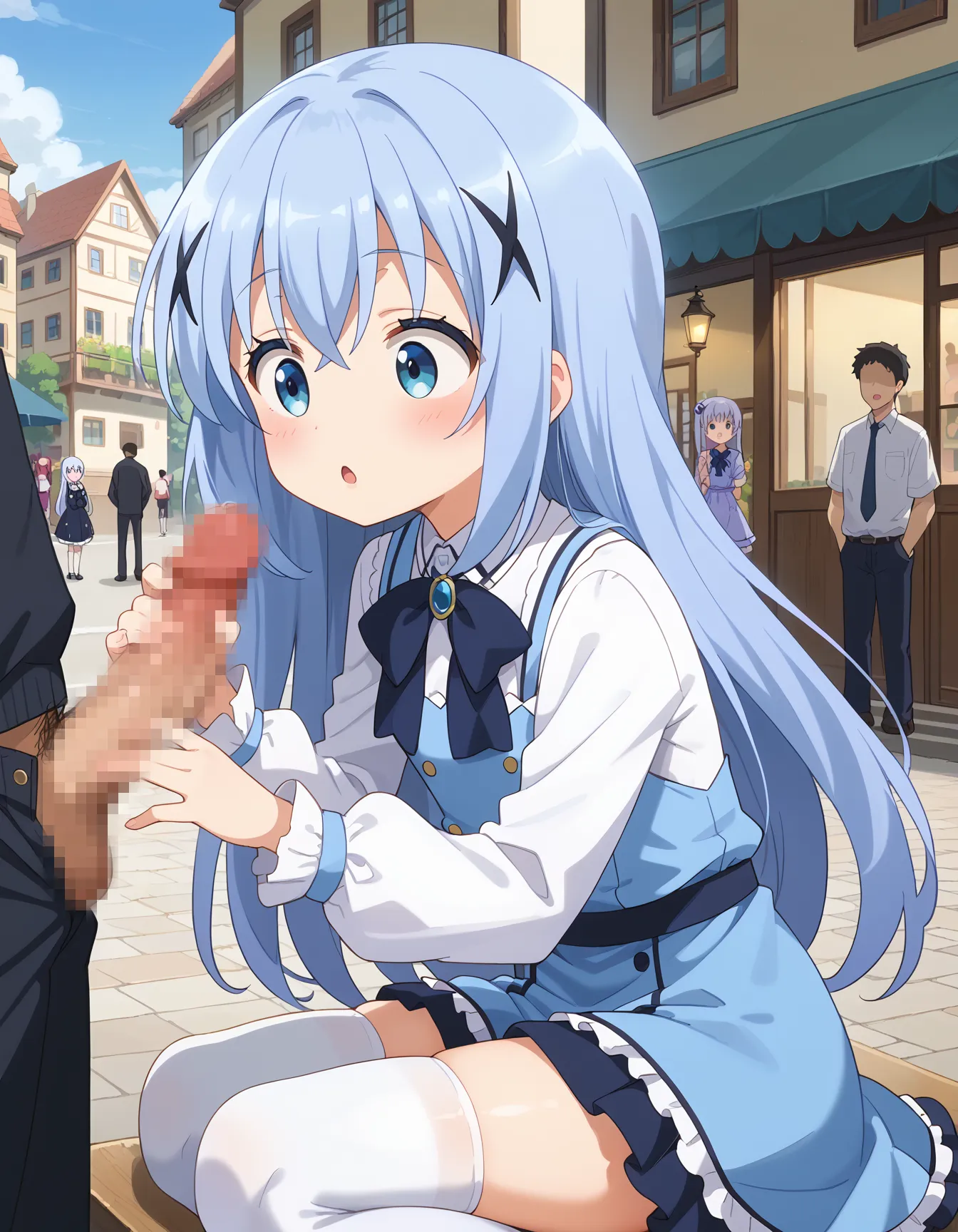 ごちうさに登場するロリカワな準主人公チノちゃんのエロいAI画像450枚！(4ページ目) 39 image
