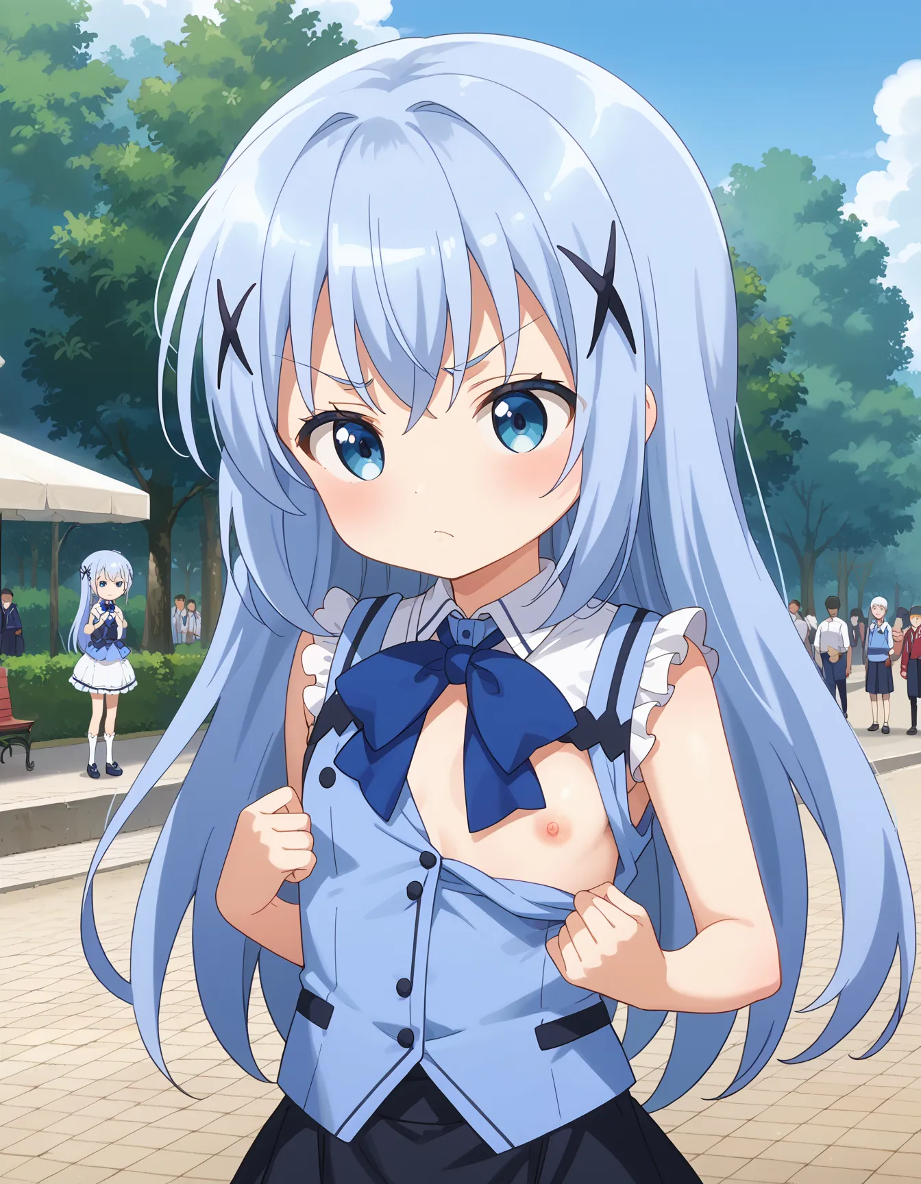 ごちうさに登場するロリカワな準主人公チノちゃんのエロいAI画像450枚！(5ページ目) 11 image