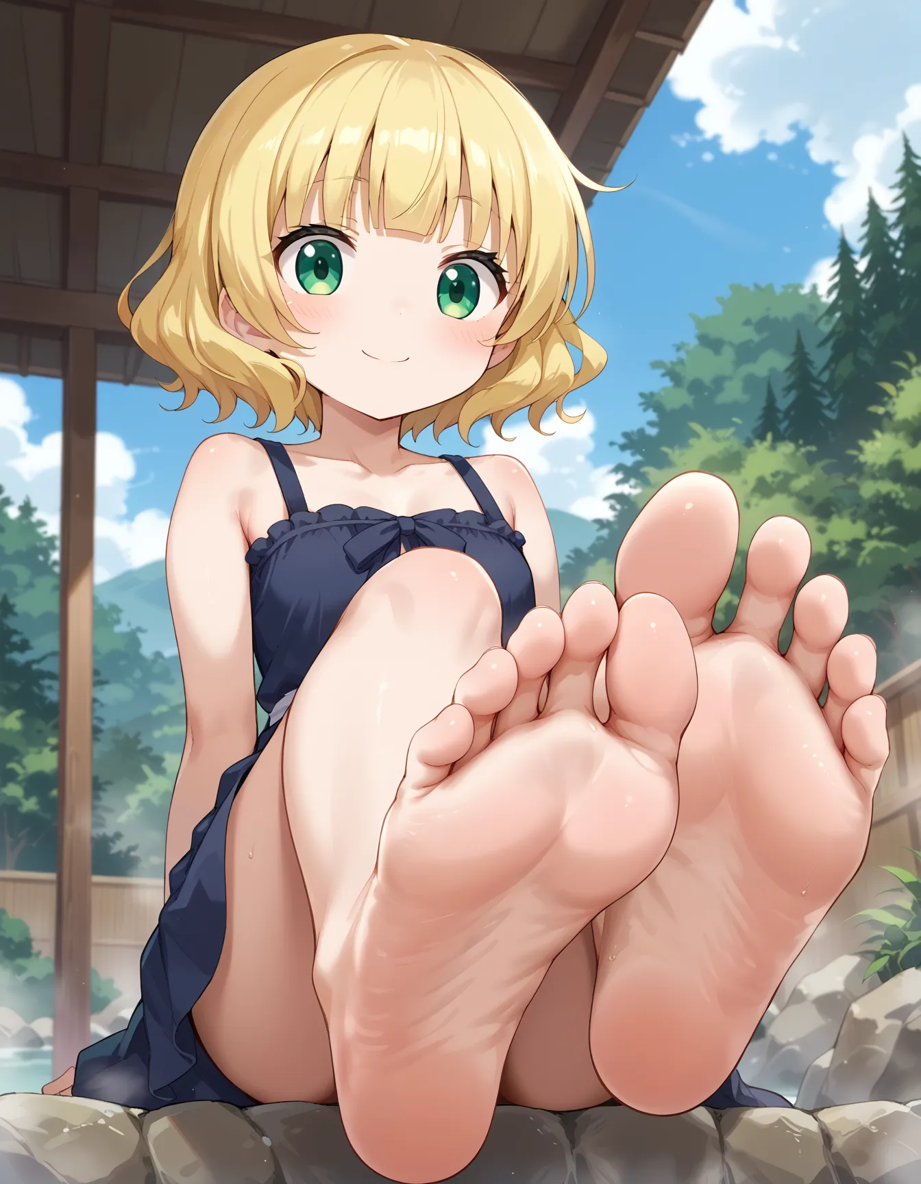 ごちうさに登場する金髪ロリでキュートなシャロちゃんのエロいAI画像450枚！ 19張圖片