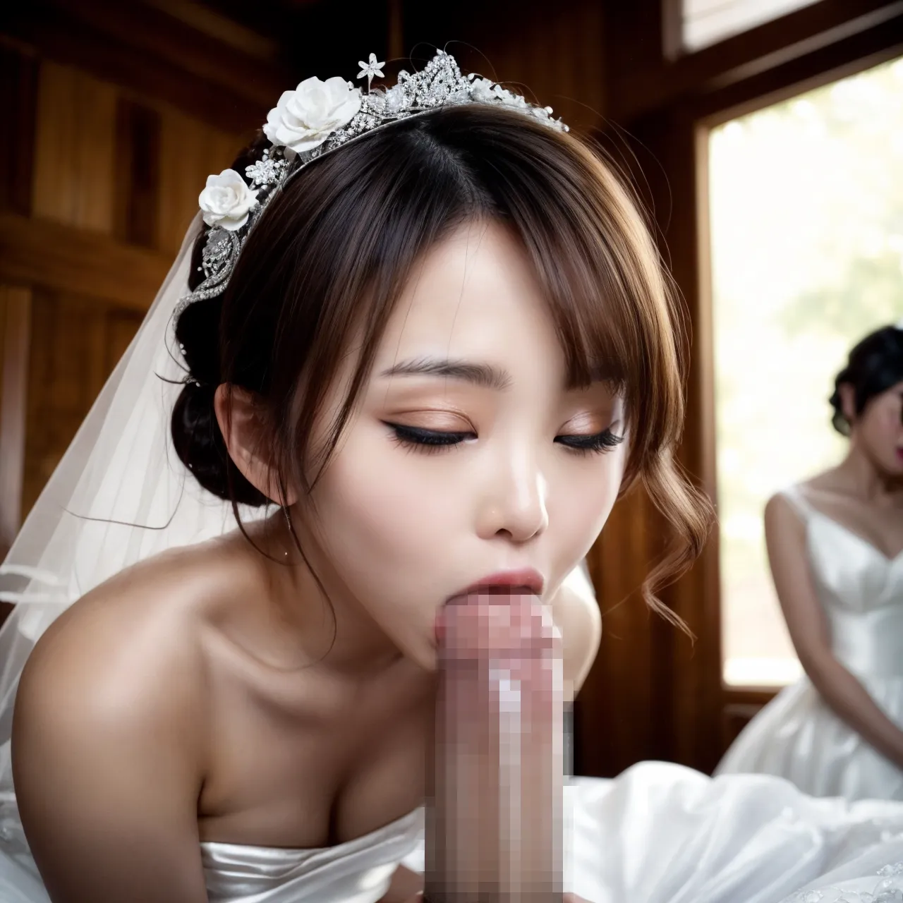 もしも僕のお嫁さんが小柄童顔美女だったら？！そんな妄想を叶えてみたAI画像360枚！の12枚目の画像です。