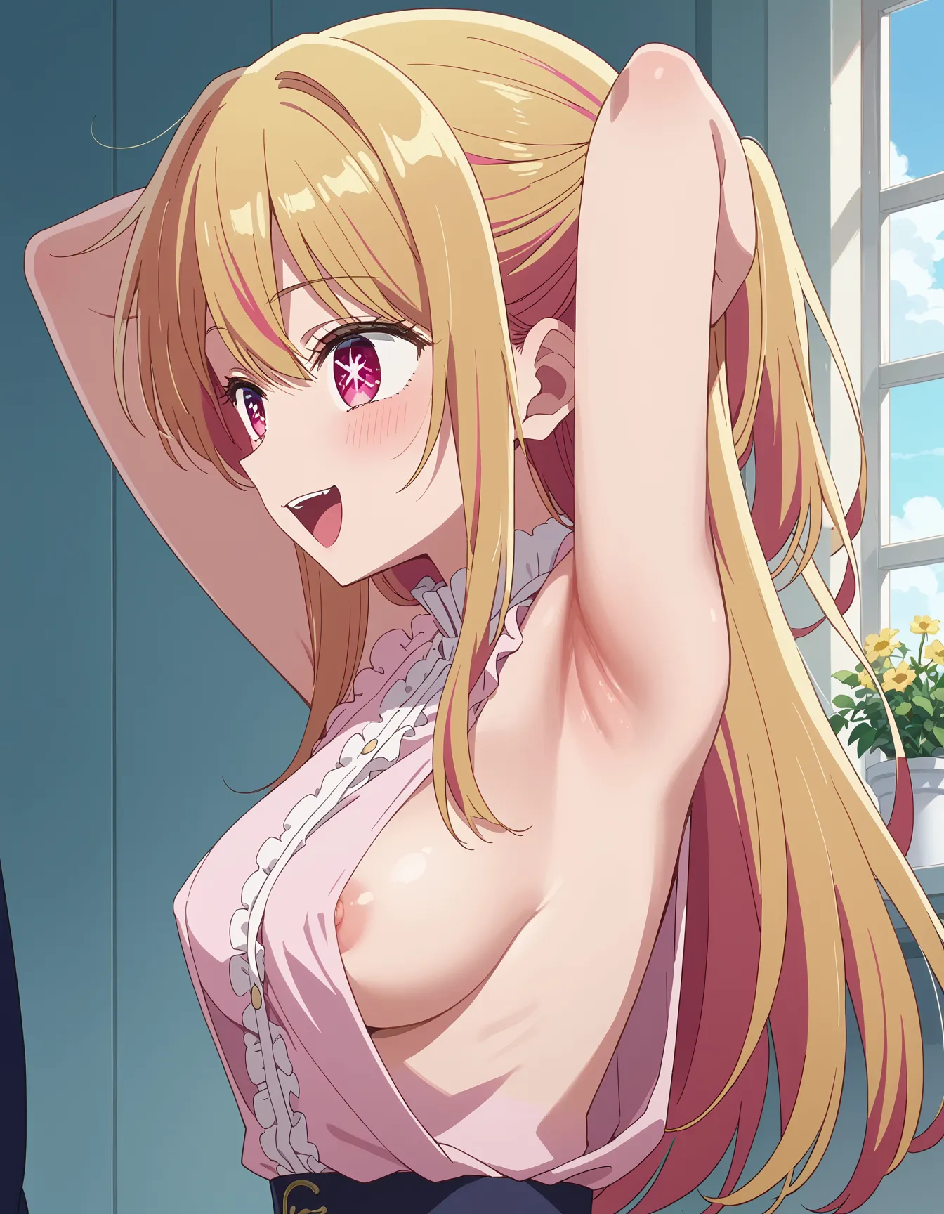 推しの子に登場するメインキャラで金髪美少女ルビーちゃんのエロいAI画像450枚！(6ページ目) 40 image