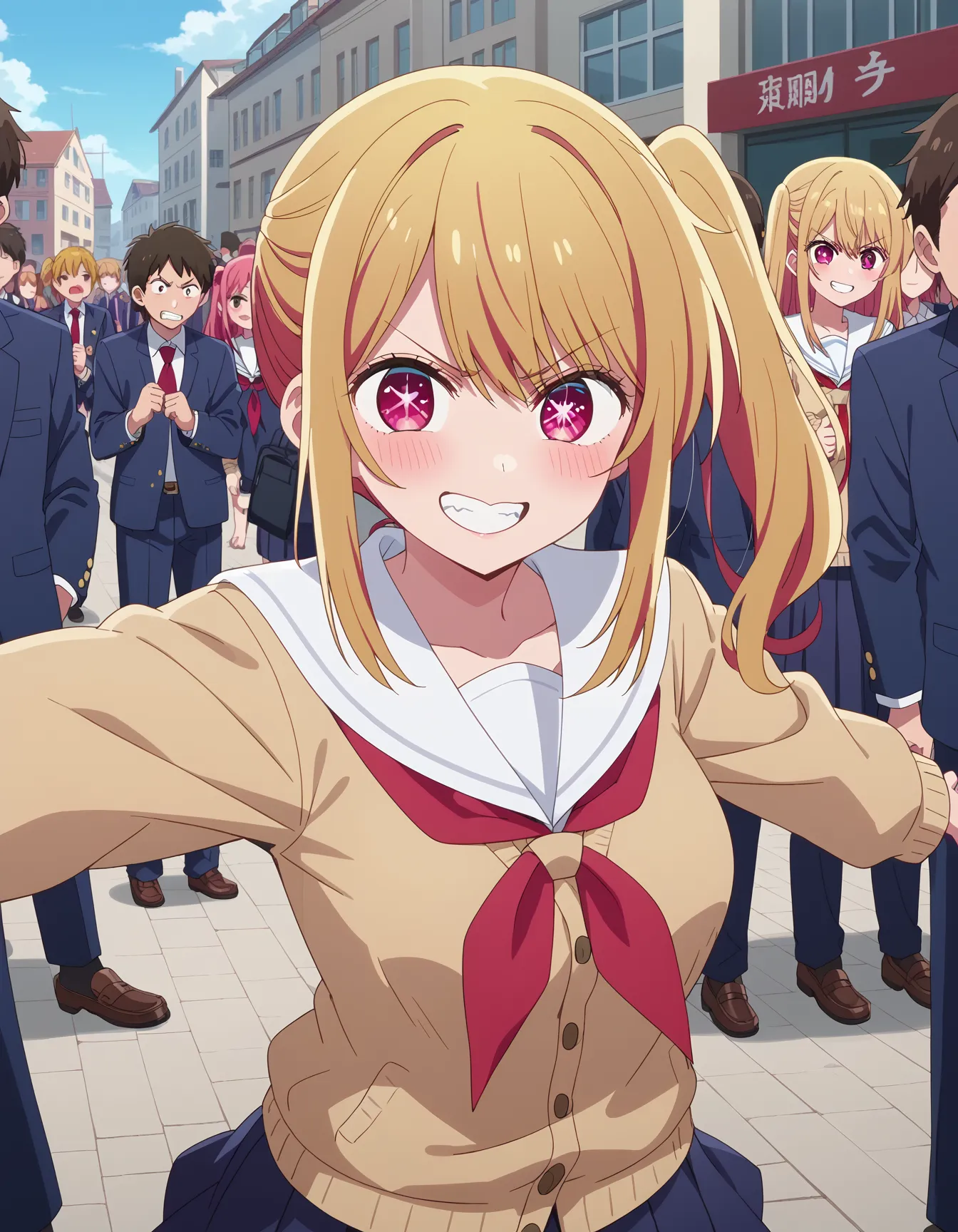 推しの子に登場するメインキャラで金髪美少女ルビーちゃんのエロいAI画像450枚！(8ページ目) 30枚目の画像です。