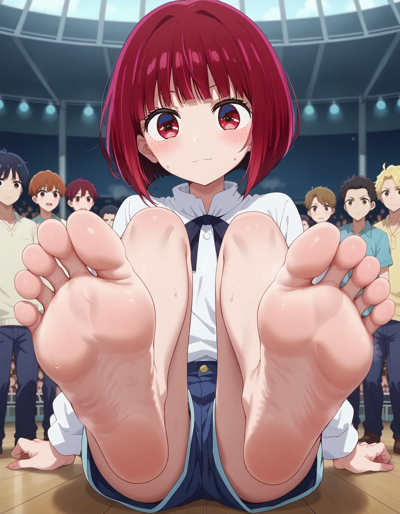 推しの子に登場するヒロインの一人でロリ先輩のエロいAI画像440枚！の40枚目の画像です。
