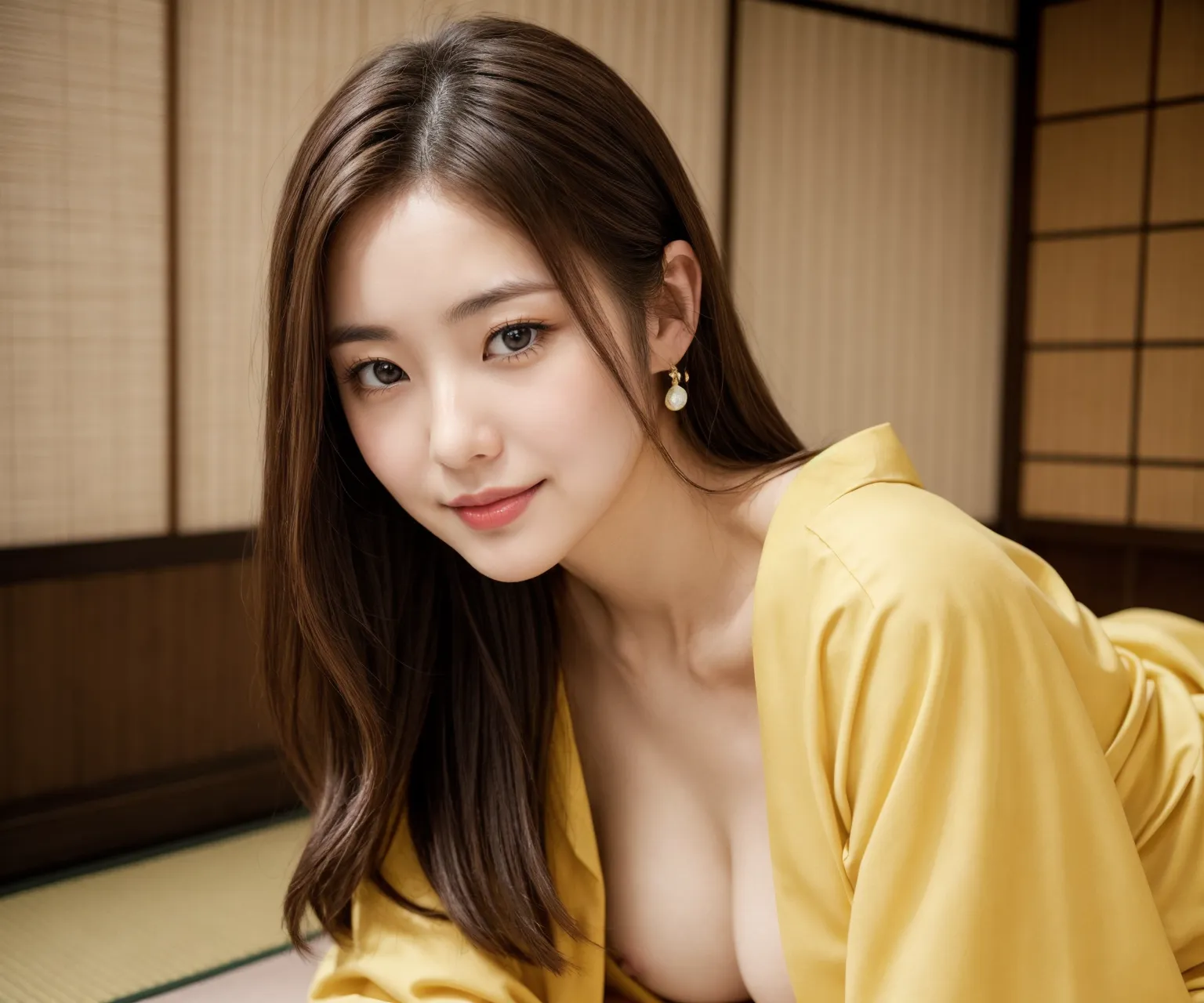 これぞジャパニーズクールビューティ？！控えめおっぱい女性の着物や浴衣姿がエロいAI画像428枚！(11ページ目) 5張圖片