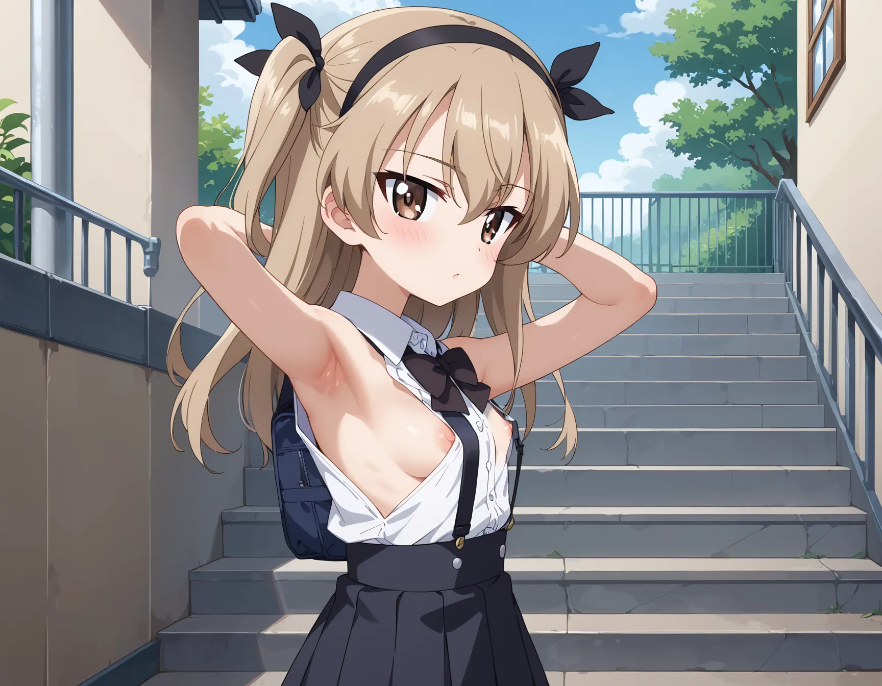 ガルパンに登場する美少女ロリ大学生？！ありすちゃんのエロいAI画像474枚！(4ページ目) 38 image