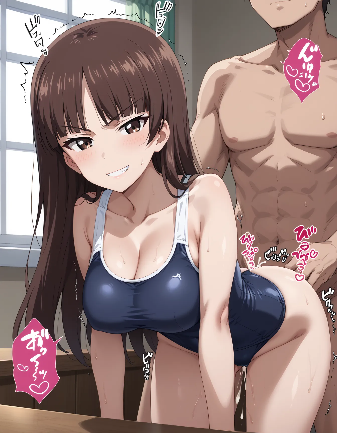 ふしだらな母と笑いなさい？！ガルパンに登場する主人公の母しほさんのエロいAI画像409枚！(8ページ目) 27枚目の画像です。