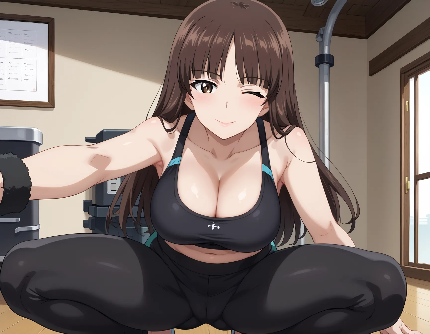 ふしだらな母と笑いなさい？！ガルパンに登場する主人公の母しほさんのエロいAI画像409枚！(5ページ目) 9 image