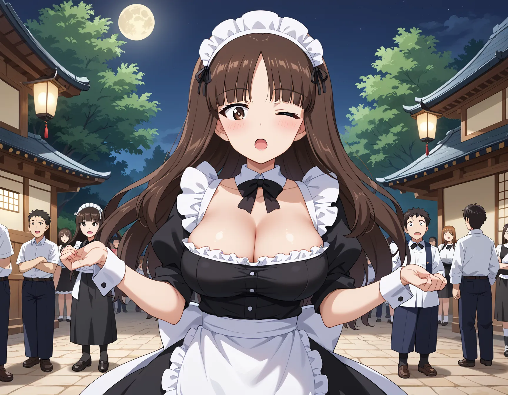 ふしだらな母と笑いなさい？！ガルパンに登場する主人公の母しほさんのエロいAI画像409枚！(5ページ目) 16 image
