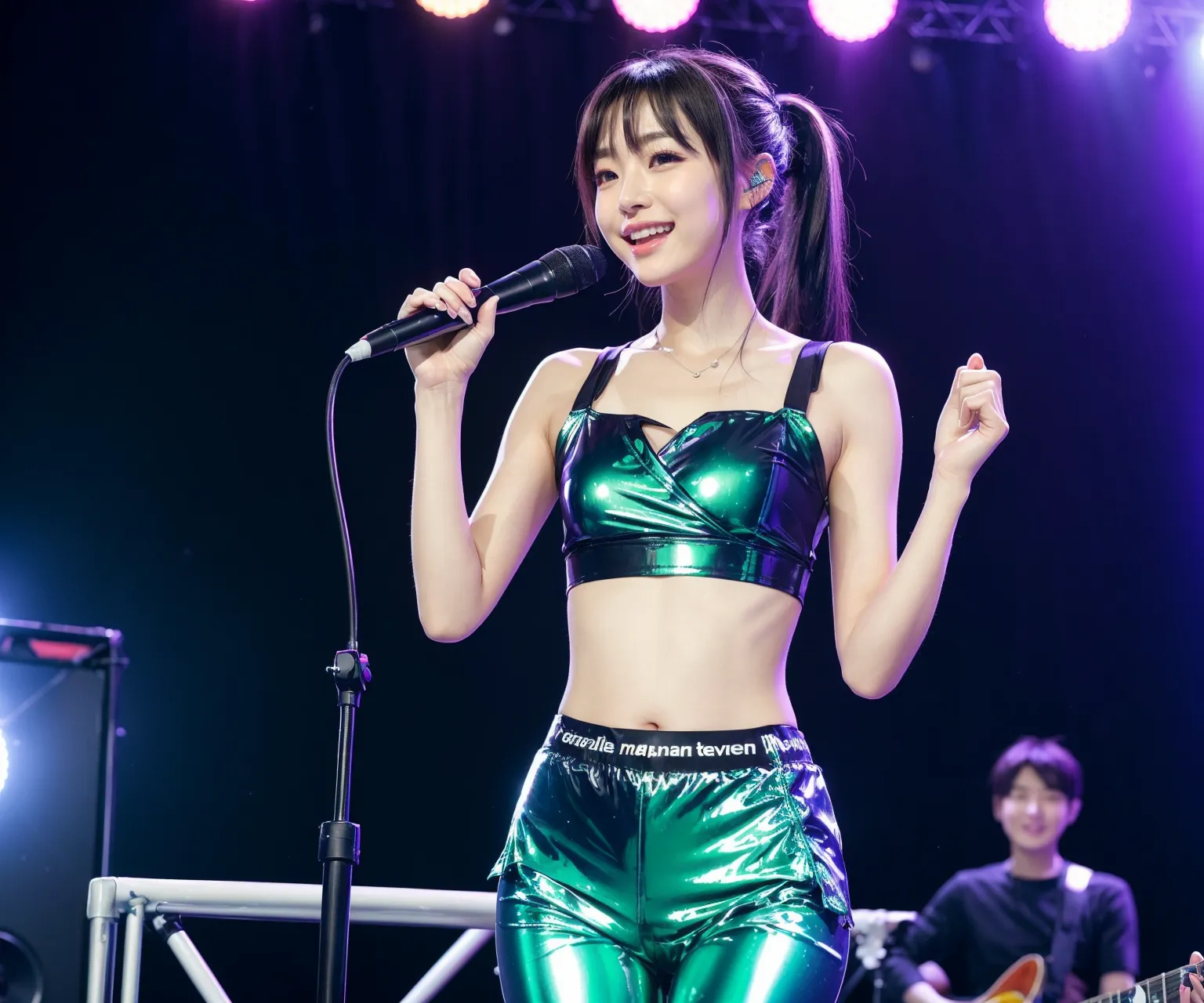 Chat○PTさん「男性ファンを虜にする衣装呪文を作成しました」→画像生成してみた結果がこちらです…(8ページ目)の21枚目の画像です。