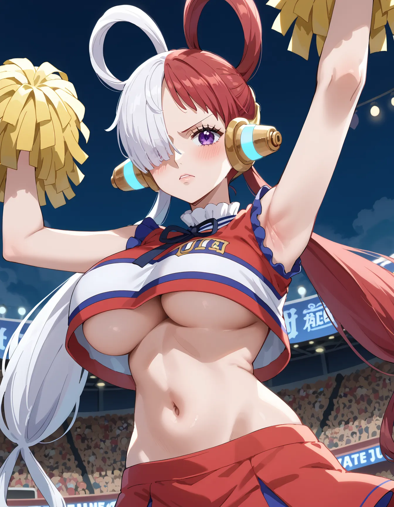 ワンピースに登場するウタちゃんのエロいAI画像428枚！エッチなレパートリーを増やして再掲載！(9ページ目)の10枚目の画像です。