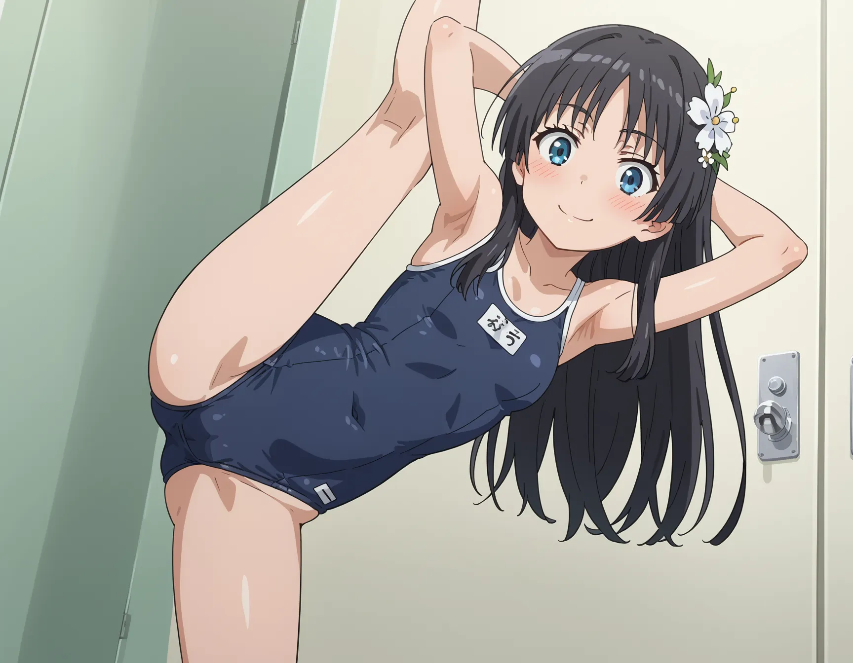とある科学の超電磁砲に登場する黒髪ロング美少女佐天ちゃんのエロいAI画像360枚！(5ページ目)の8枚目の画像です。