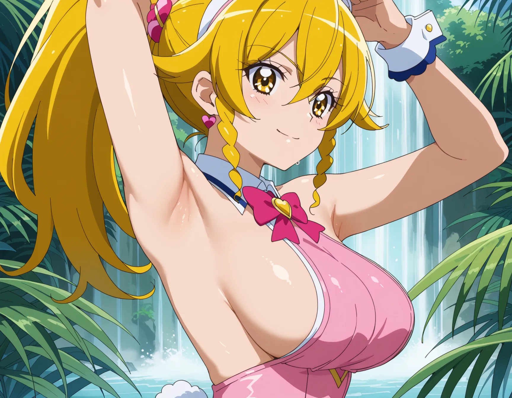 スマプリに登場するキュアピース(黄瀬やよい)のエロいAI画像341枚！(5ページ目)の27枚目の画像です。