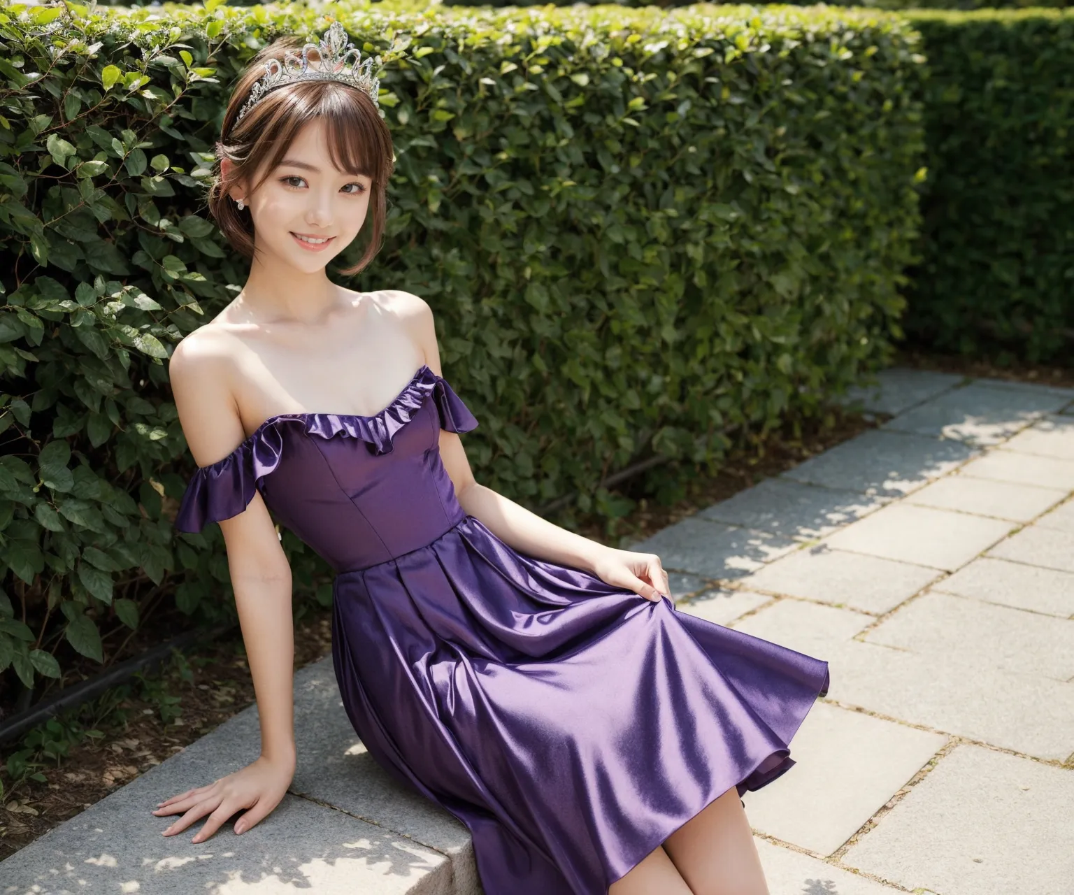 【童顔小柄姫AIエロ画像】お嬢様がグラビア撮影？！童顔貧乳美女の魅力が映える華やかでセクシーなAI画像410枚！(10ページ目)_次ページのエロ画像
