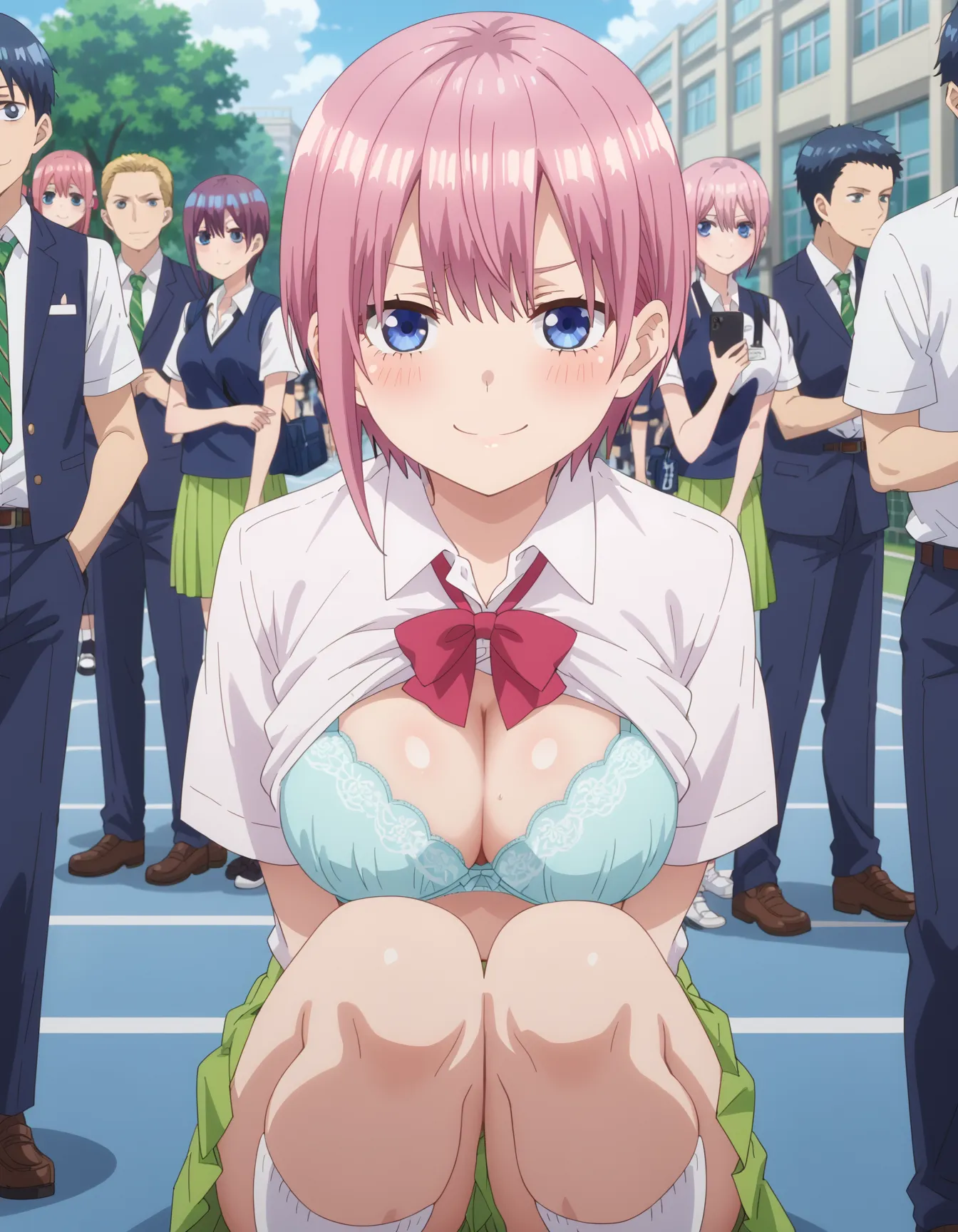 五等分の花嫁に登場する五つ子の長女一花ちゃんのエロいAI画像380枚！(6ページ目)の15枚目の画像です。