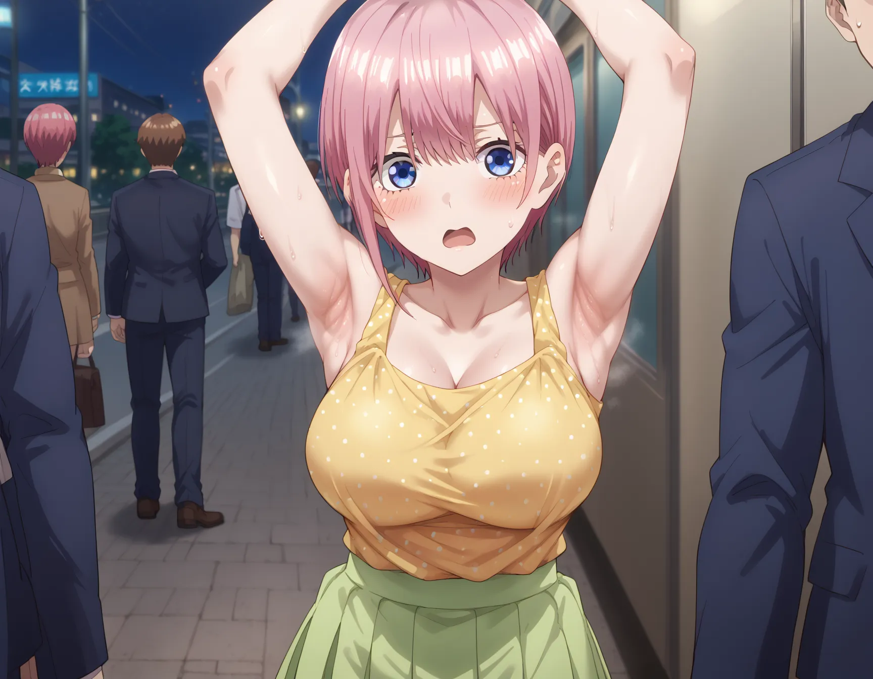 五等分の花嫁に登場する五つ子の長女一花ちゃんのエロいAI画像380枚！(10ページ目)の14枚目の画像です。