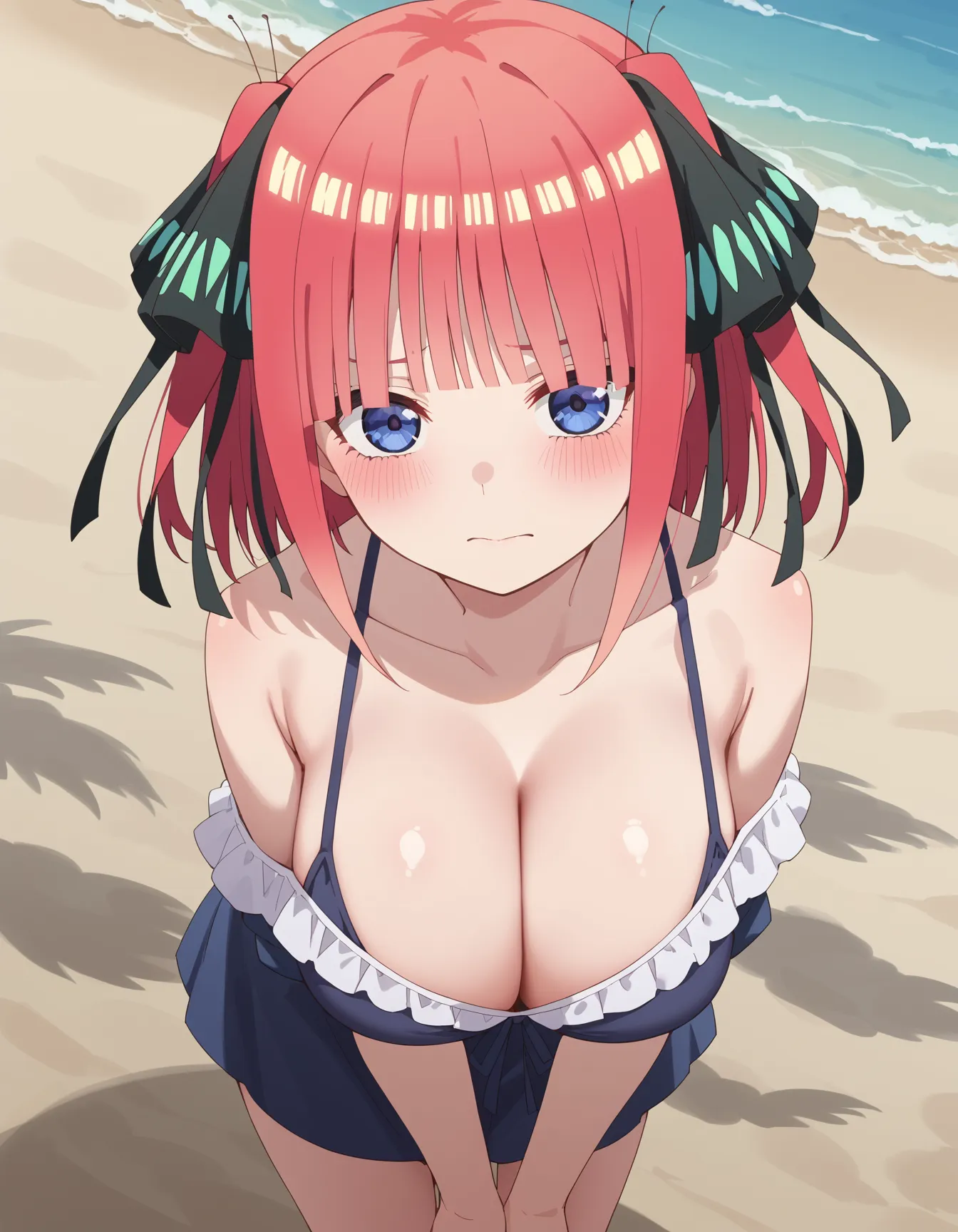 五等分の花嫁に登場する五つ子の次女二乃ちゃんのエロいAI画像428枚！(8ページ目)の25枚目の画像です。