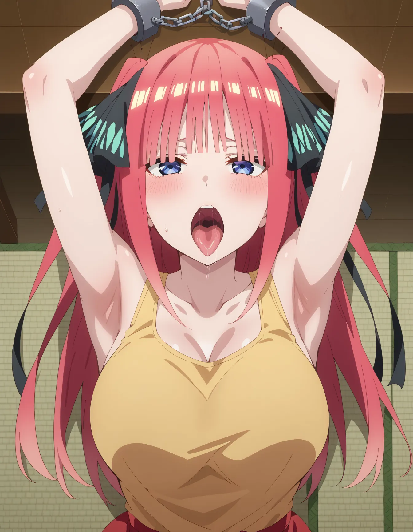 五等分の花嫁に登場する五つ子の次女二乃ちゃんのエロいAI画像428枚！(2ページ目)の11枚目の画像です。