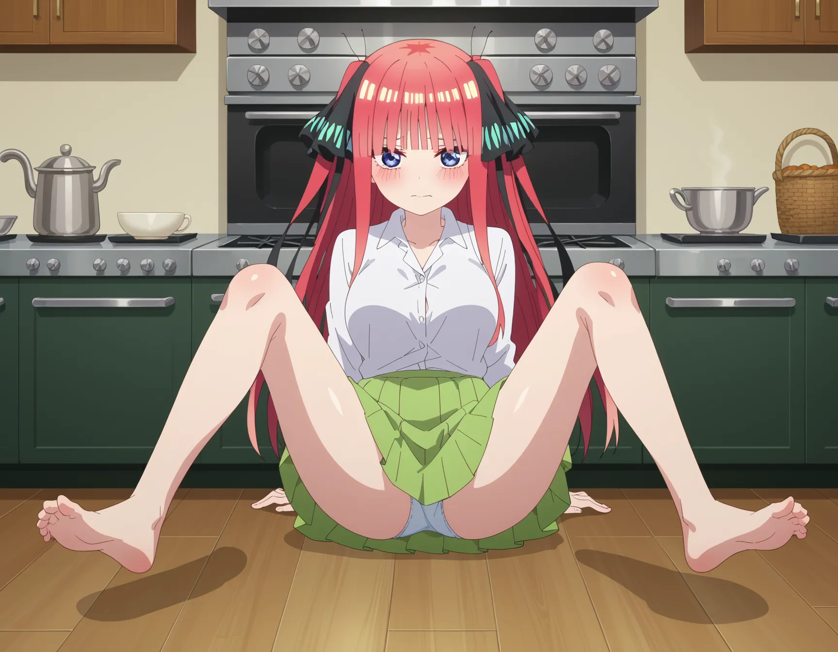 五等分の花嫁に登場する五つ子の次女二乃ちゃんのエロいAI画像428枚！(3ページ目)の18枚目の画像です。
