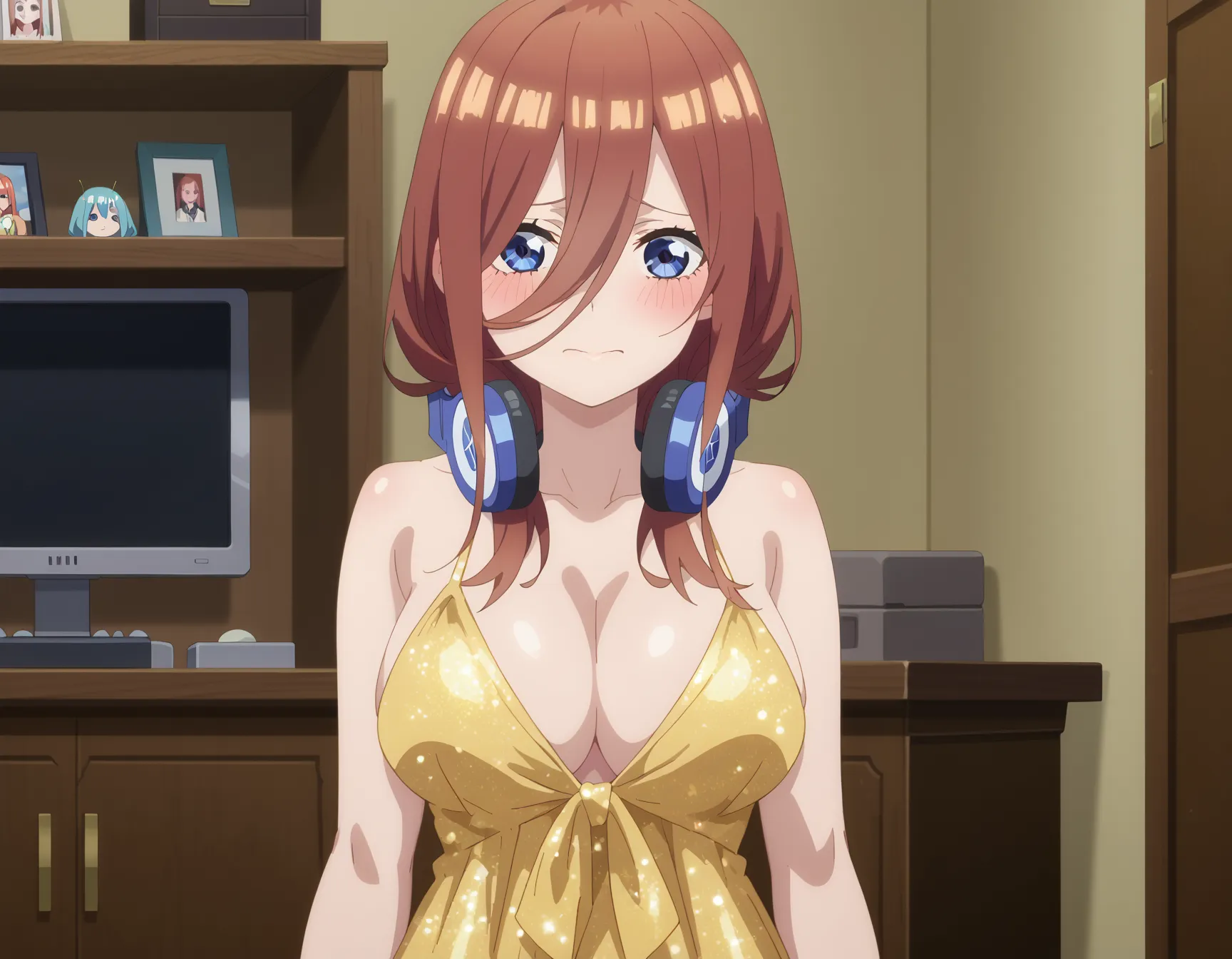 五等分の花嫁に登場する五つ子の三女三玖ちゃんのエロいAI画像396枚！(5ページ目)の39枚目の画像です。