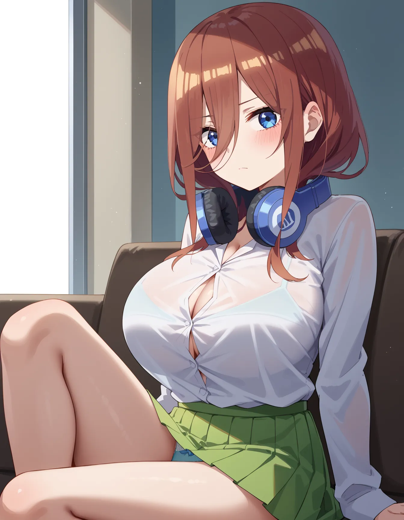 五等分の花嫁に登場する五つ子の三女三玖ちゃんのエロいAI画像396枚！(2ページ目)の31枚目の画像です。