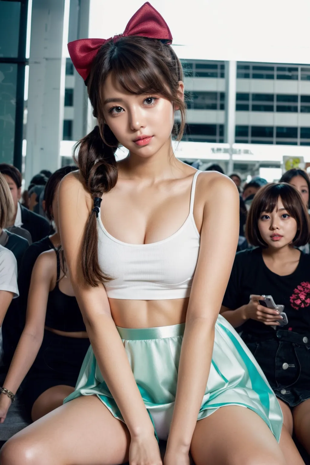 童顔で控えめおっぱいが超キュート！派手で可愛い女の子のエッチなAI画像316枚！(3ページ目) 23張圖片