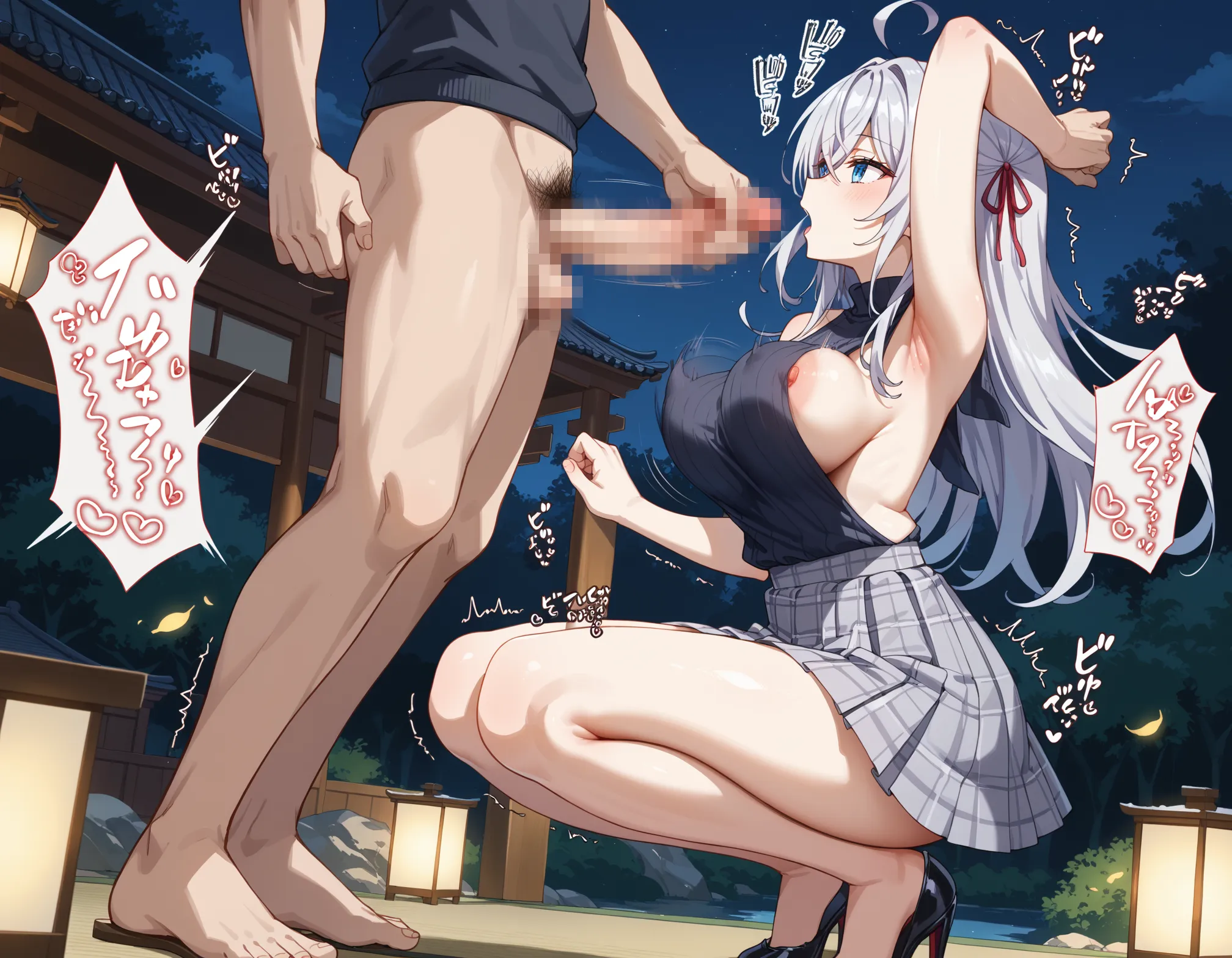 ロシデレに登場するロシアハーフのツンデレ美少女アーリャちゃんのエッチなAI画像388枚！(6ページ目) 36번째 이미지입니다.