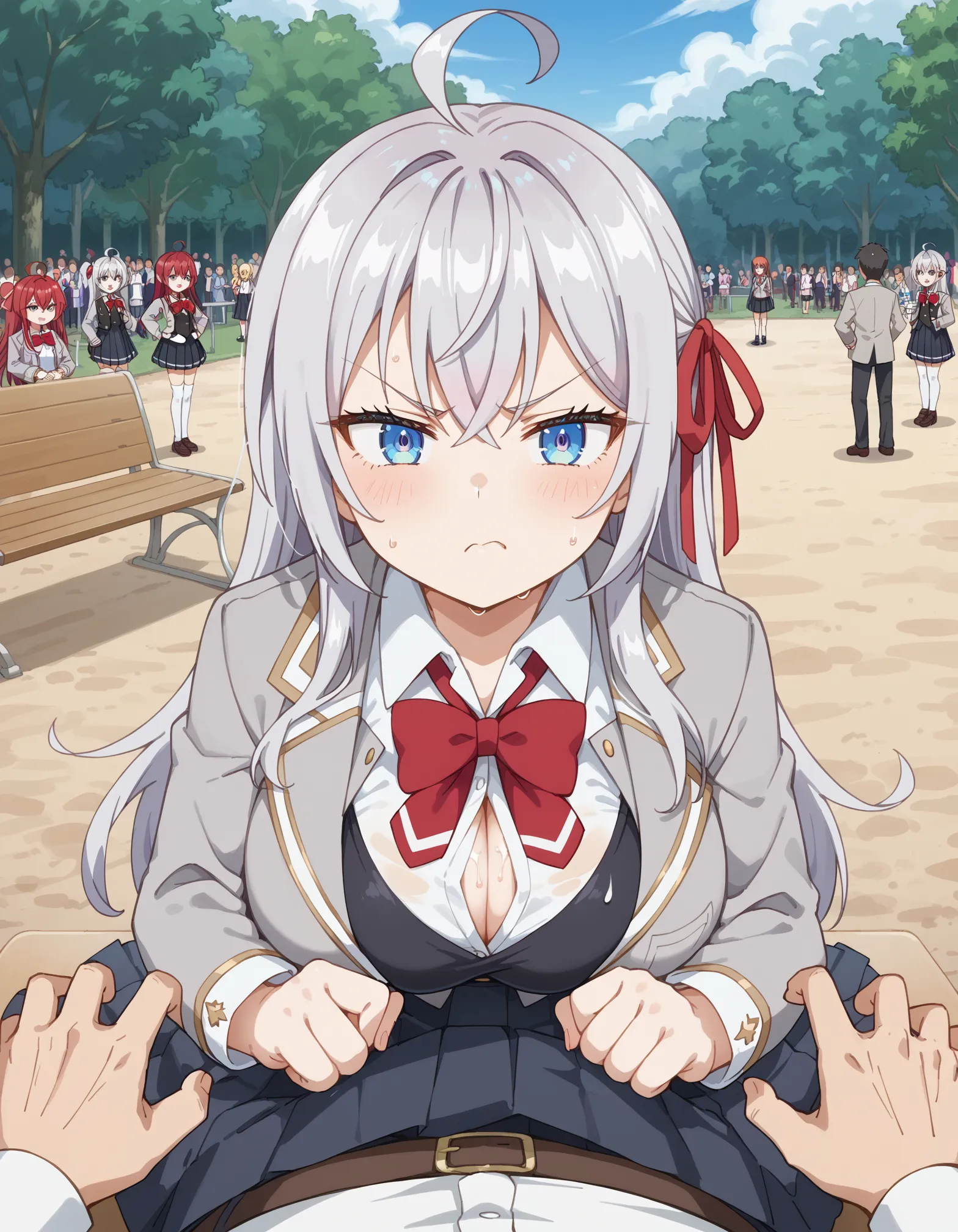 【アリサ・ミハイロヴナ・九条エロ画像】ロシデレに登場するロシアハーフのツンデレ美少女アーリャちゃんのエッチなAI画像388枚！(6ページ目)_다음 페이지 야동 사진