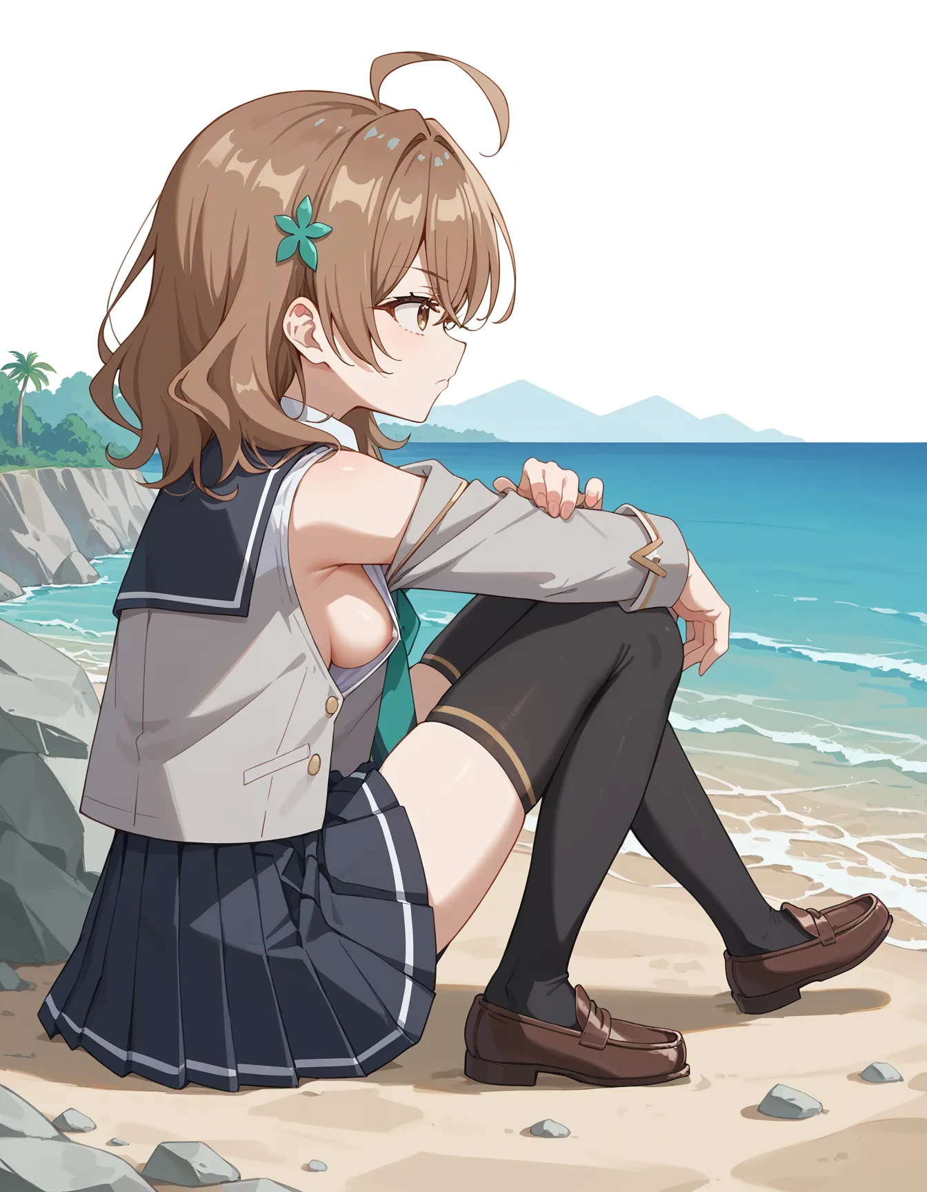 ロシデレに登場するロシアハーフのシスコン美少女マーシャちゃんのエッチなAI画像440枚！の1枚目の画像です。