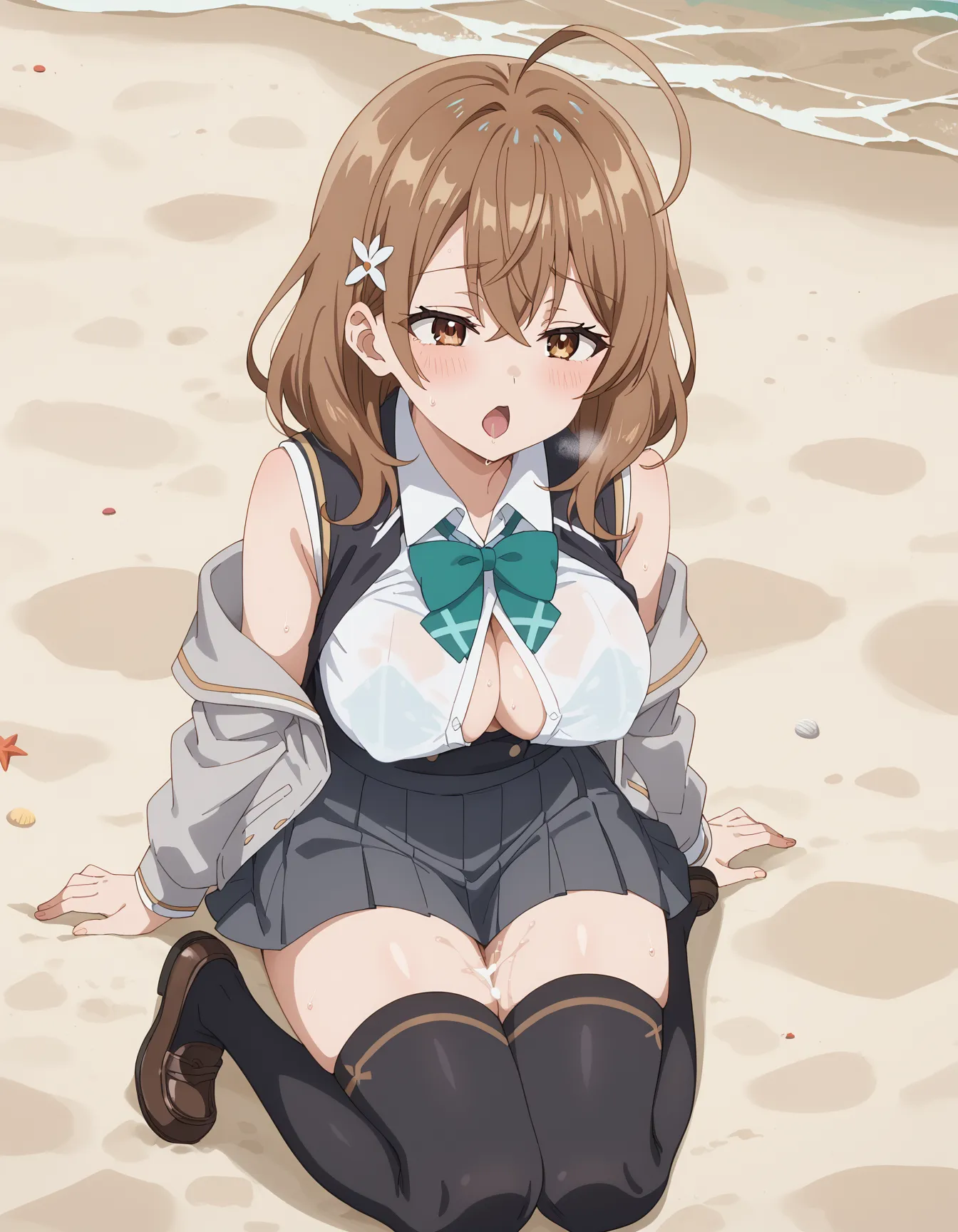 ロシデレに登場するロシアハーフのシスコン美少女マーシャちゃんのエッチなAI画像440枚！の29枚目の画像です。