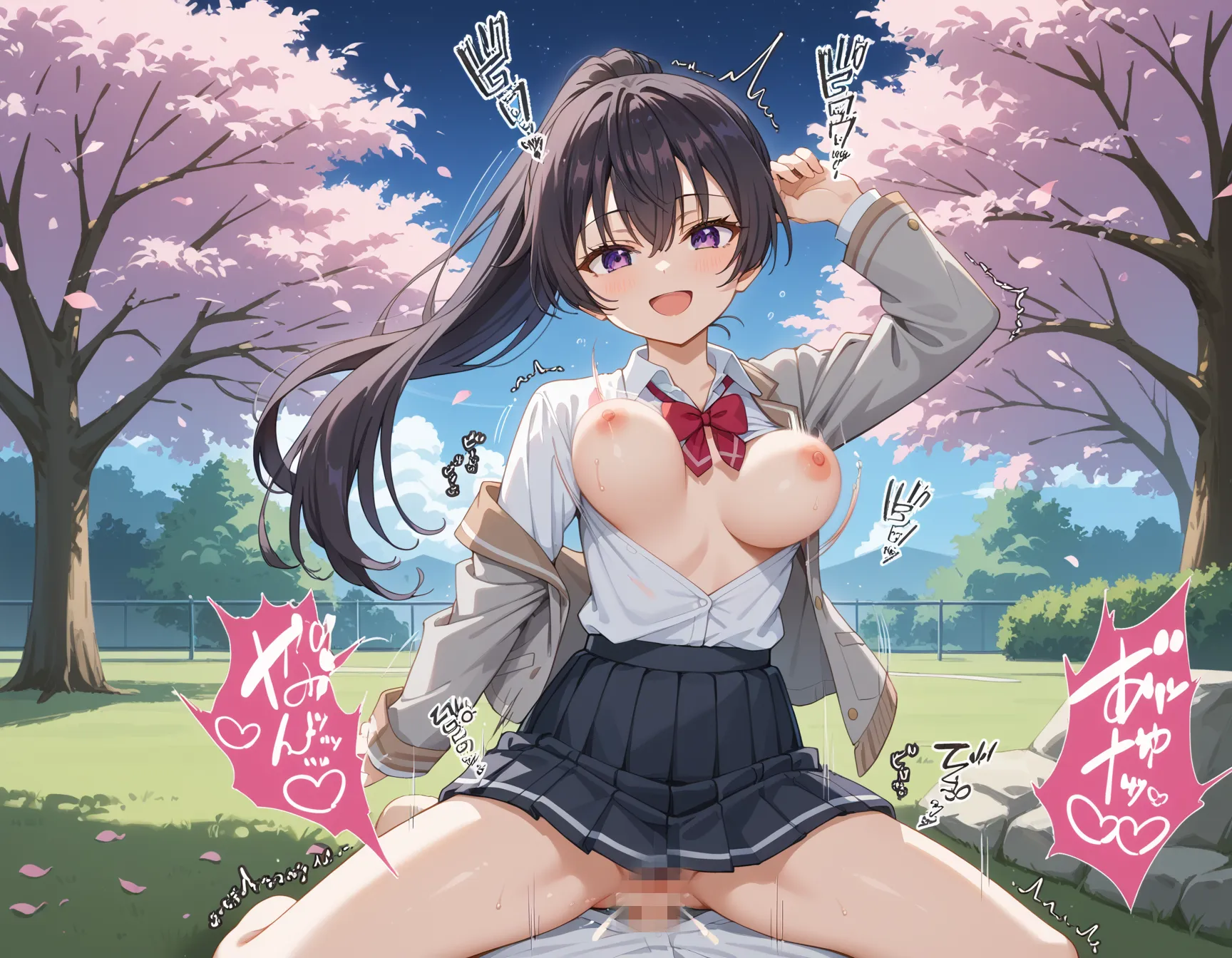 ロシデレに登場する成績優秀で実は痴女？！なゆきちゃんのエッチなAI画像386枚！の10枚目の画像です。