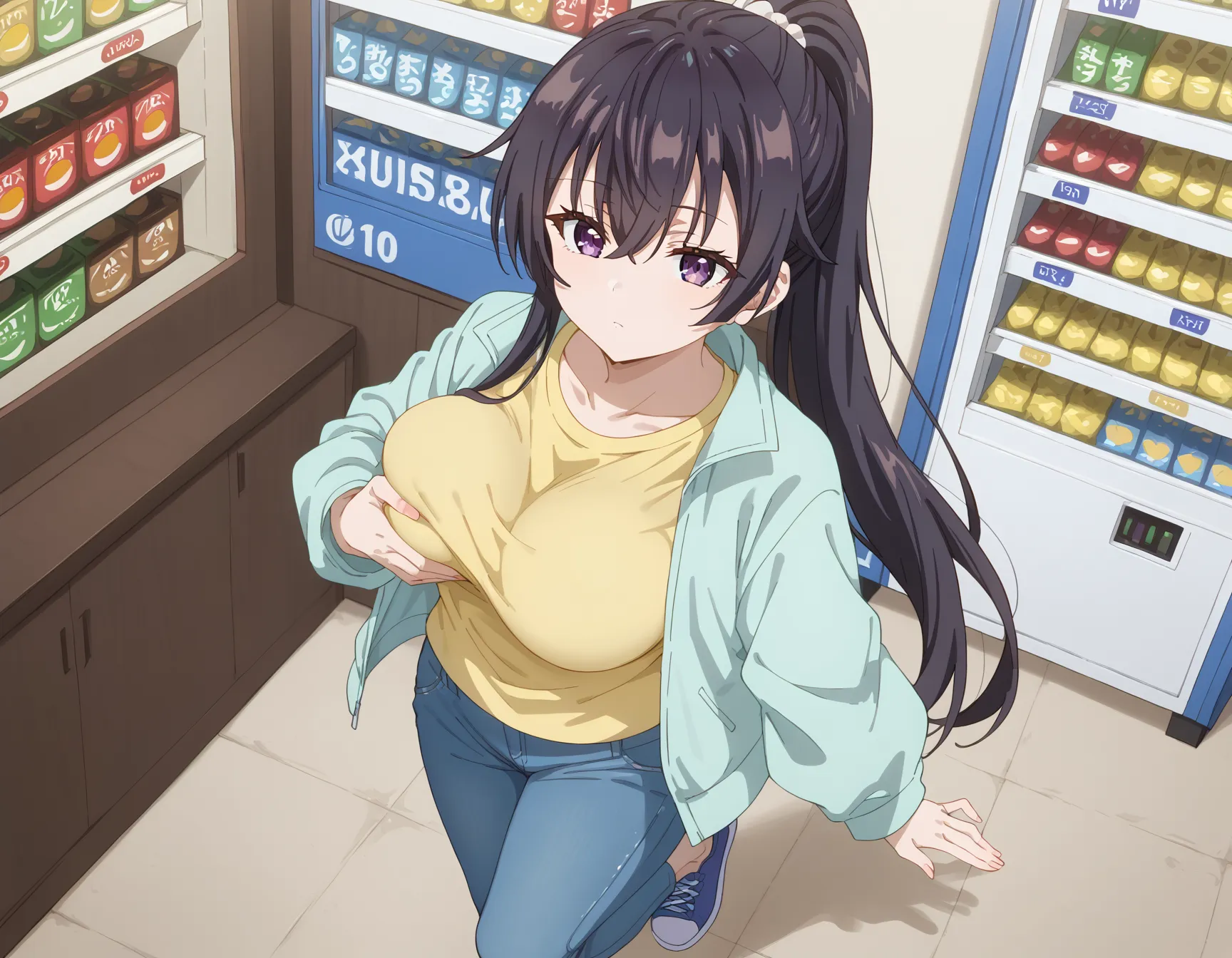 ロシデレに登場する成績優秀で実は痴女？！なゆきちゃんのエッチなAI画像386枚！の40枚目の画像です。