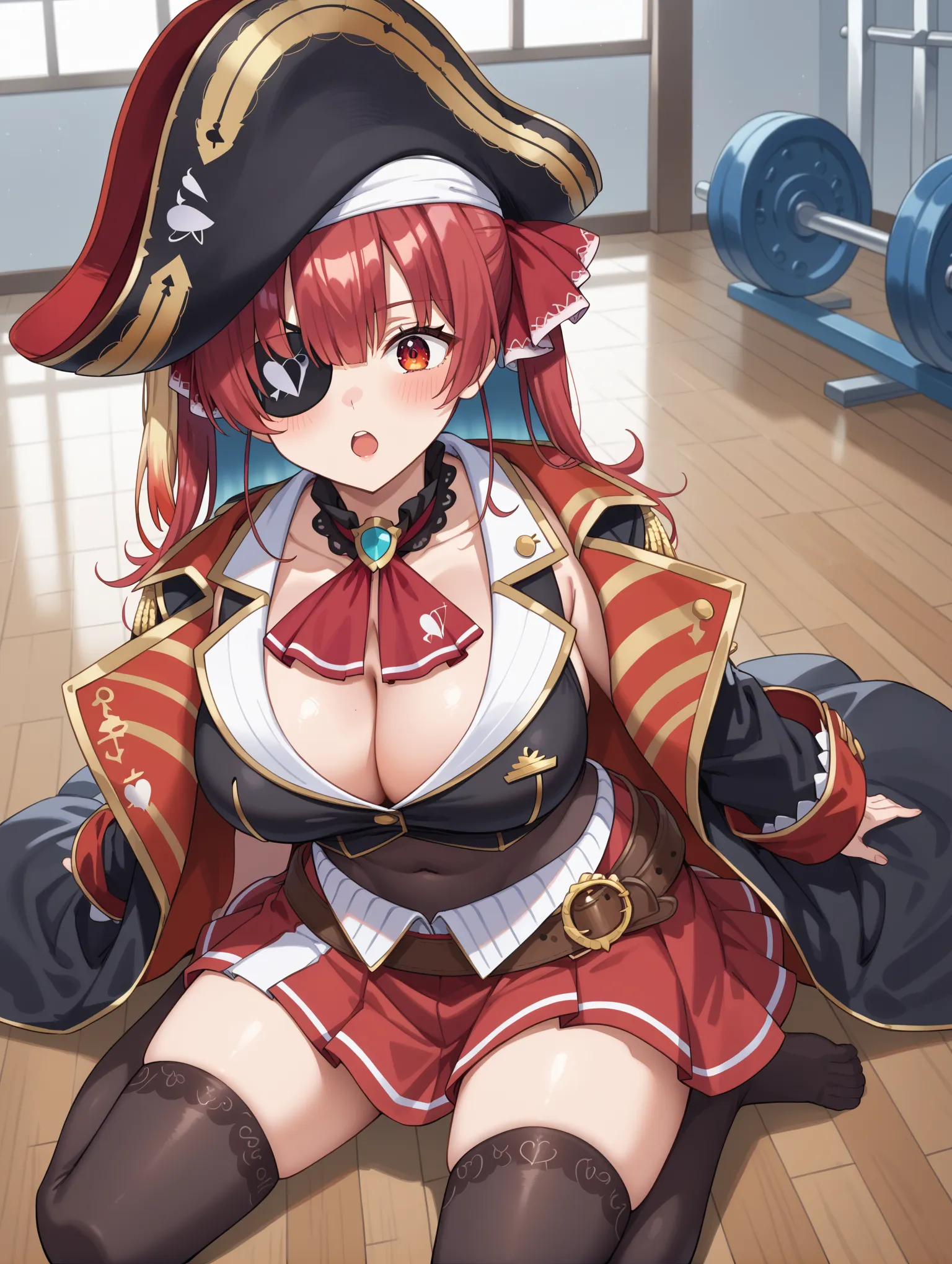 ホロライブ所属のVTuberマリンちゃんのエッチなAI画像394枚！(6ページ目)の7枚目の画像です。