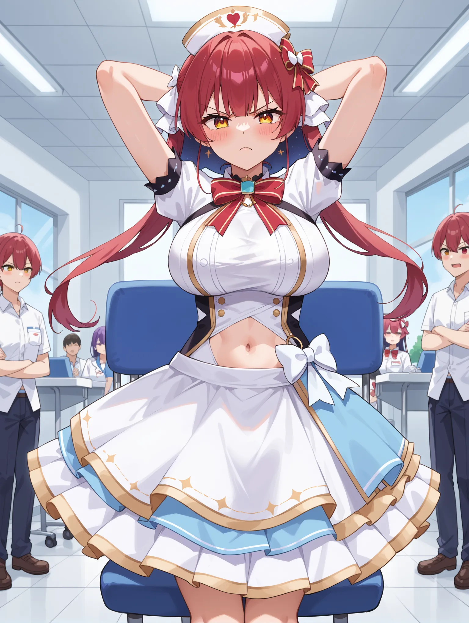 ホロライブ所属のVTuberマリンちゃんのエッチなAI画像394枚！(8ページ目)の35枚目の画像です。