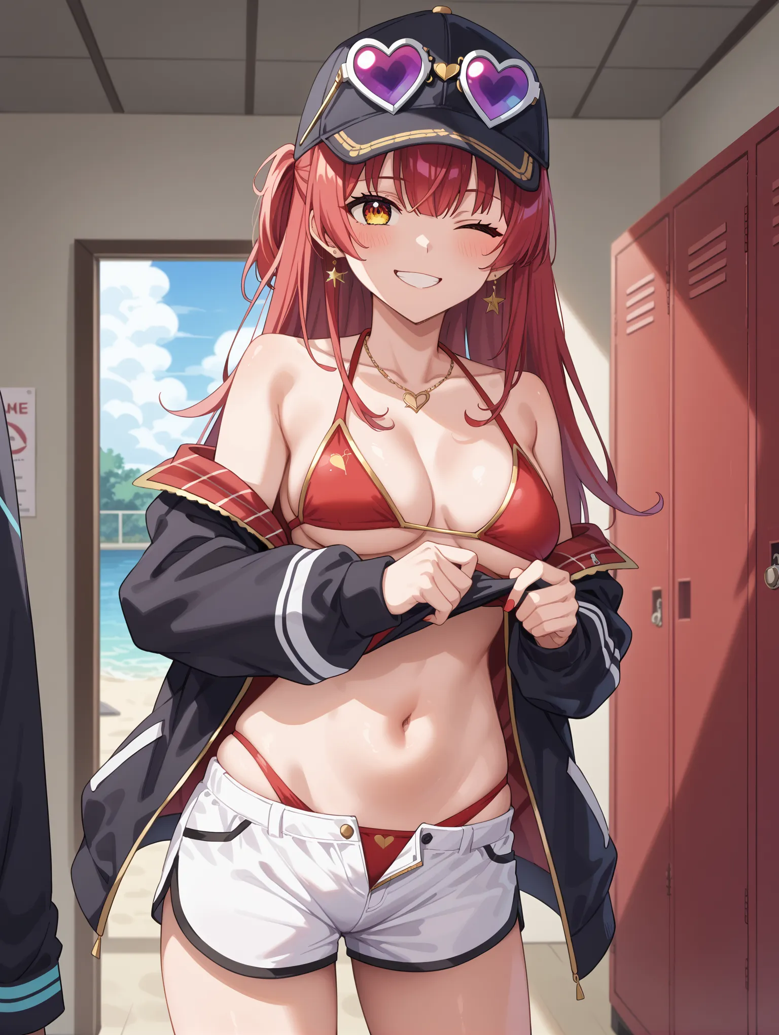 ホロライブ所属のVTuberマリンちゃんのエッチなAI画像394枚！(9ページ目)の22枚目の画像です。