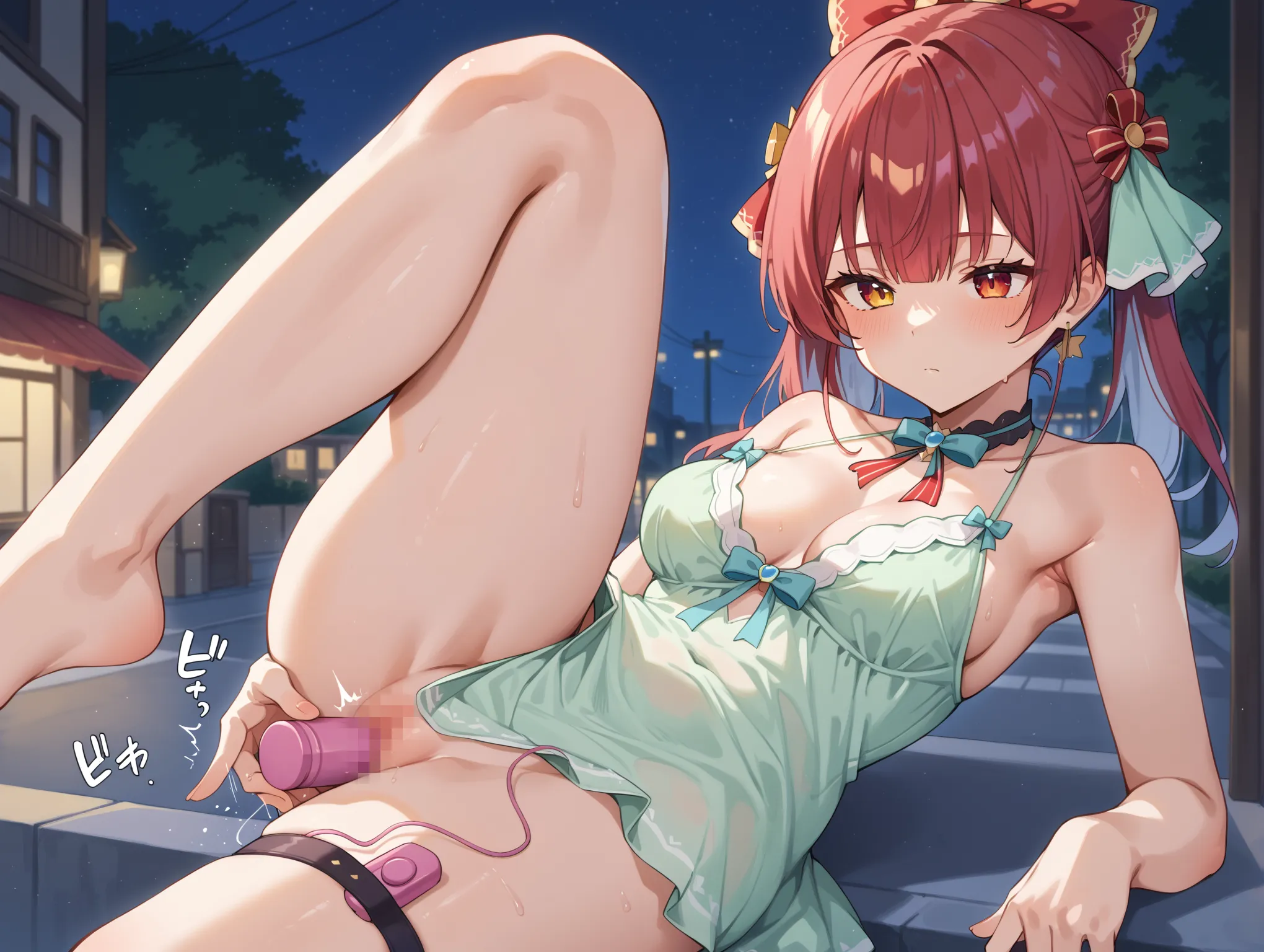 ホロライブ所属のVTuberマリンちゃんのエッチなAI画像394枚！(4ページ目)の1枚目の画像です。