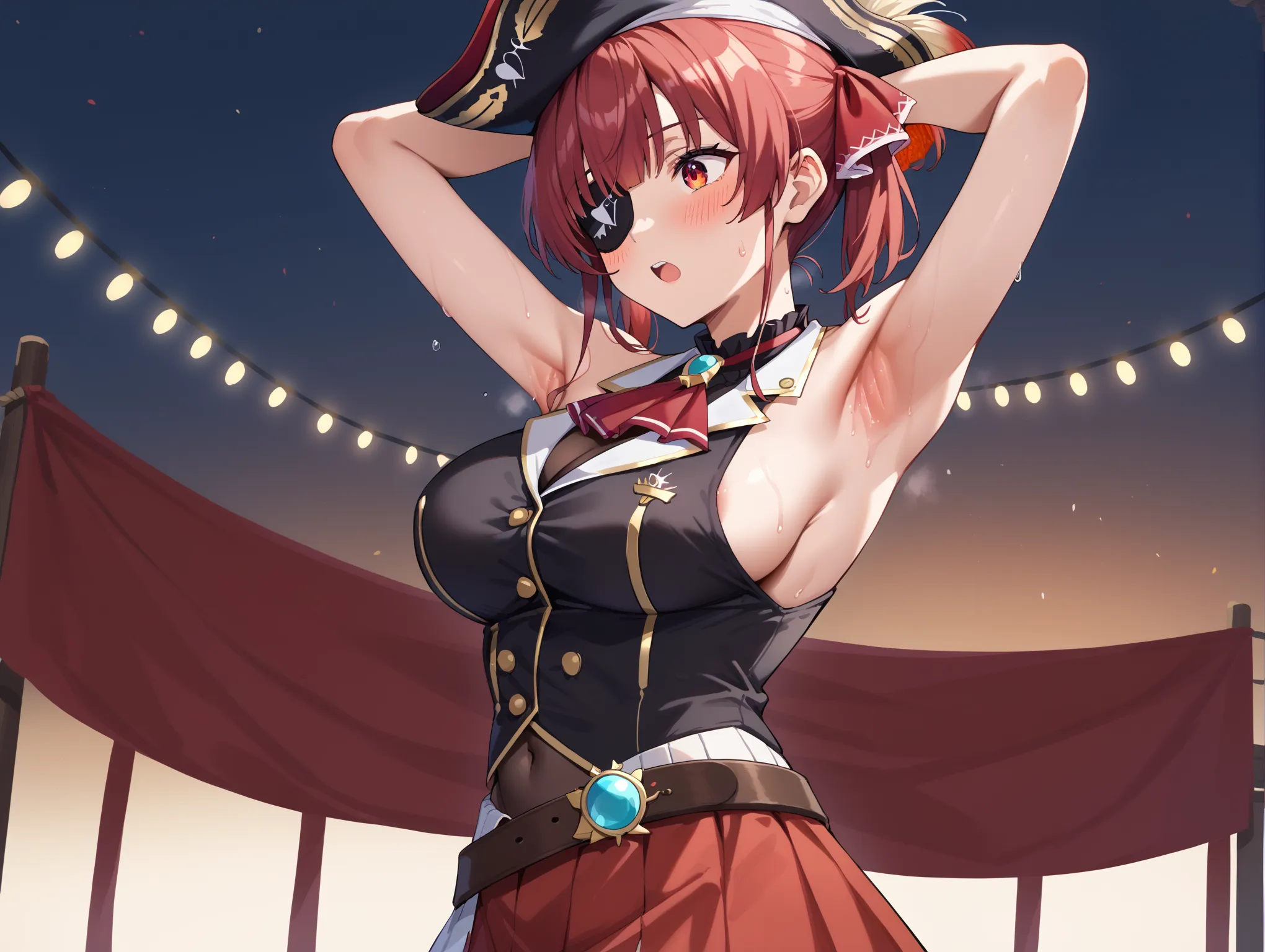 ホロライブ所属のVTuberマリンちゃんのエッチなAI画像394枚！(4ページ目)の40枚目の画像です。