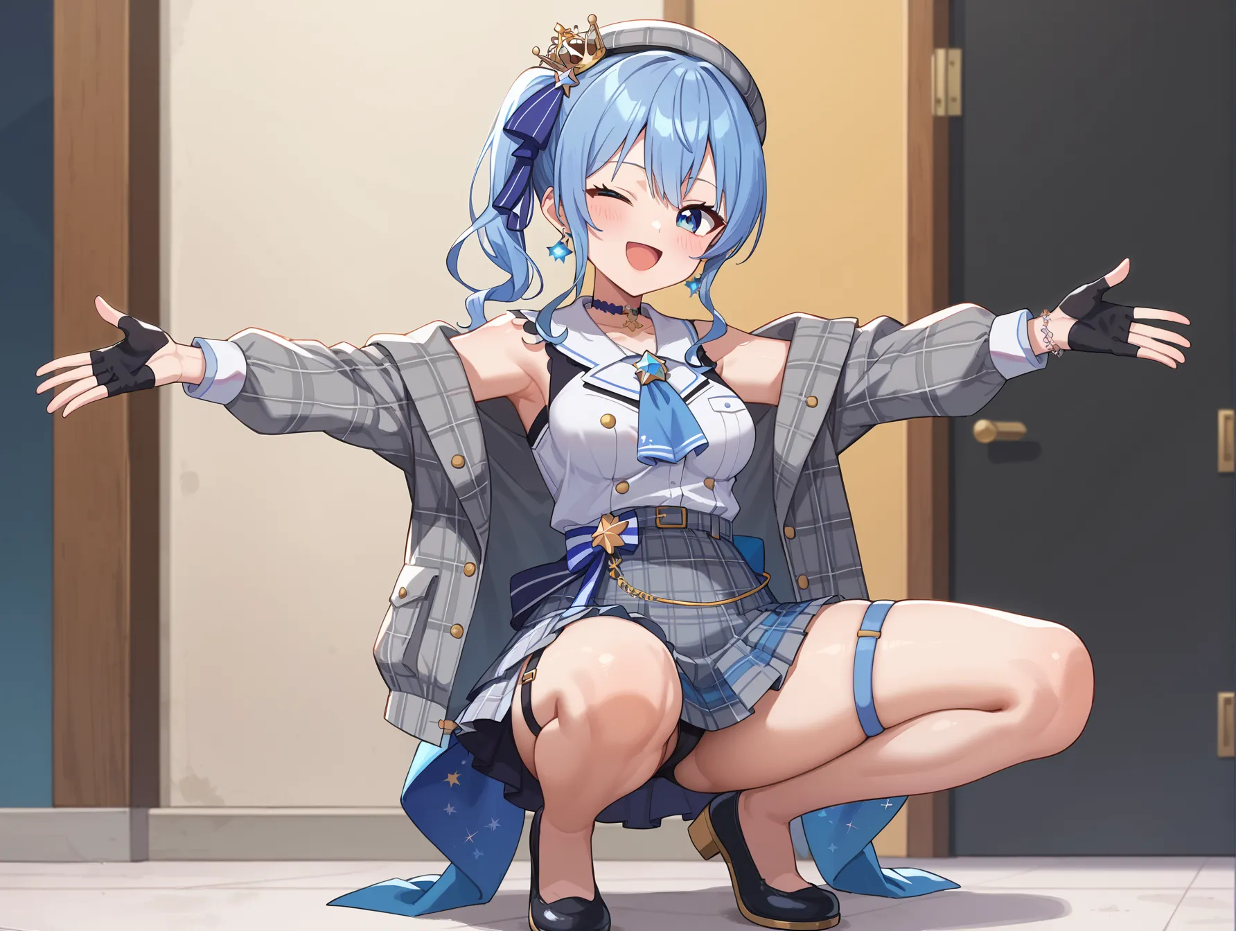 ホロライブ所属のVTuberすいちゃんのエッチなAI画像355枚！(6ページ目)の34枚目の画像です。