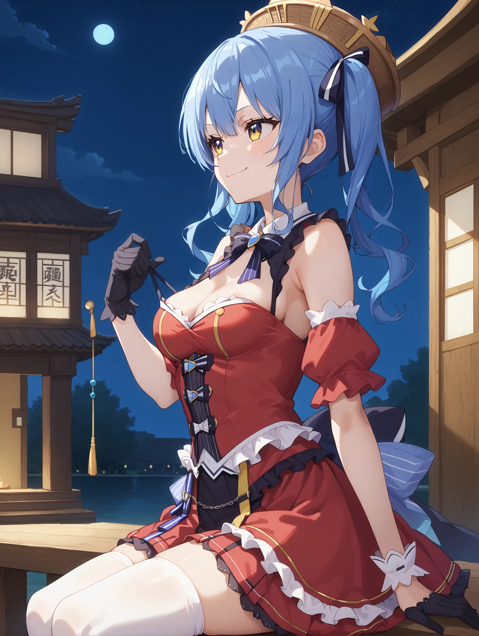 ホロライブ所属のVTuberすいちゃんのエッチなAI画像355枚！(7ページ目)の18枚目の画像です。