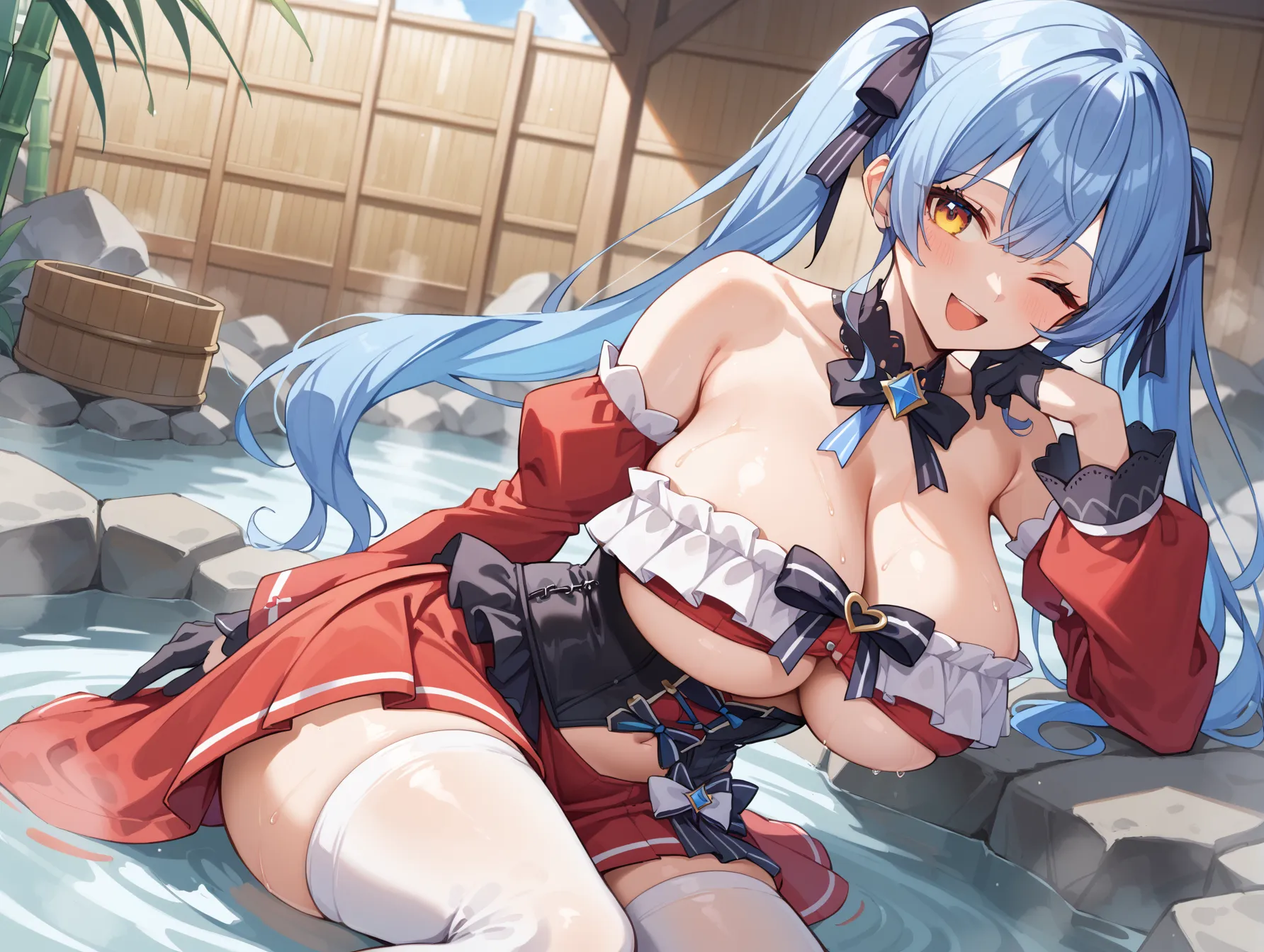 【星街すいせいエロ画像】ホロライブ所属のVTuberすいちゃんのエッチなAI画像355枚！(8ページ目)_次ページのエロ画像