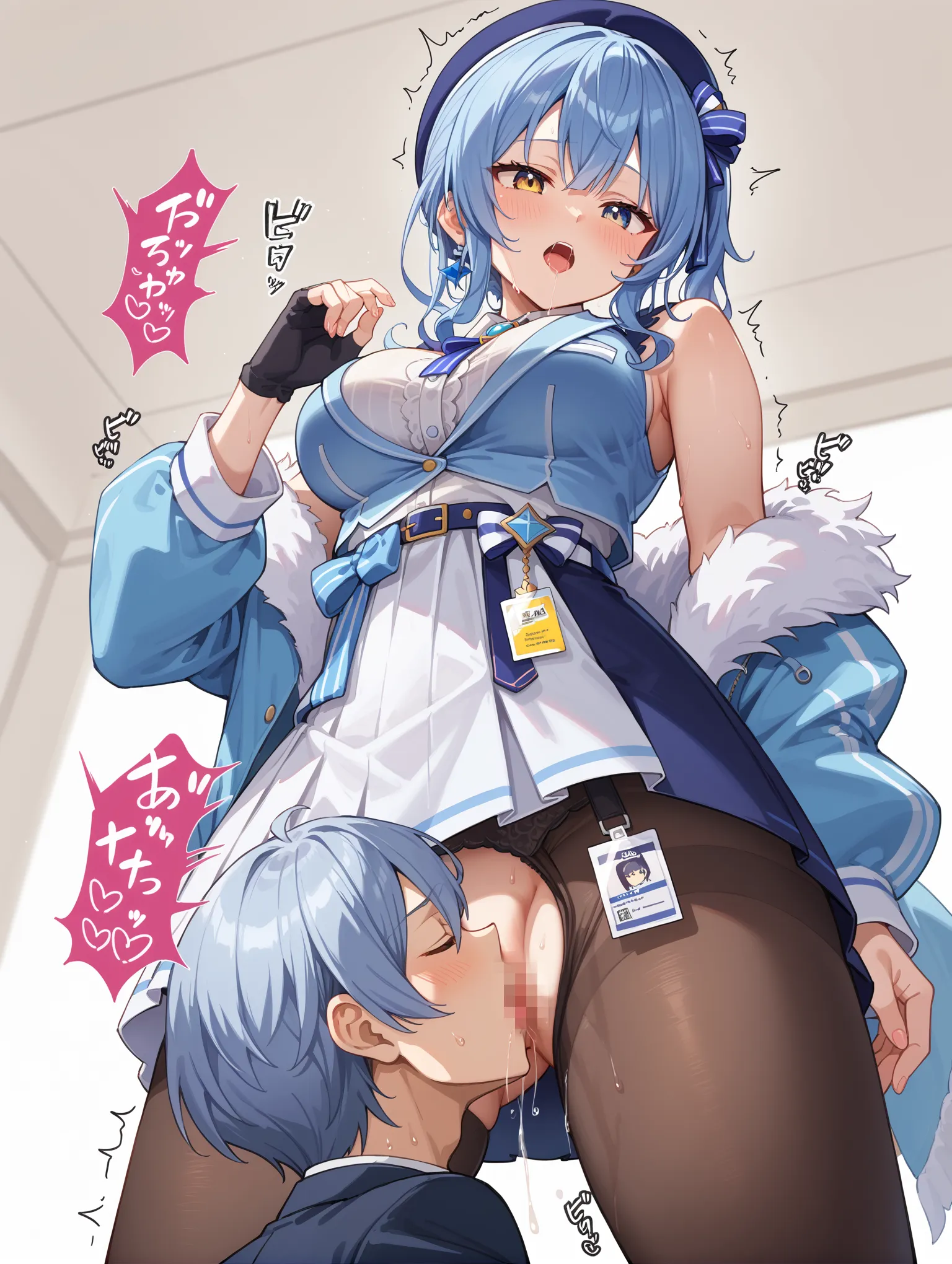 ホロライブ所属のVTuberすいちゃんのエッチなAI画像355枚！(4ページ目)の38枚目の画像です。