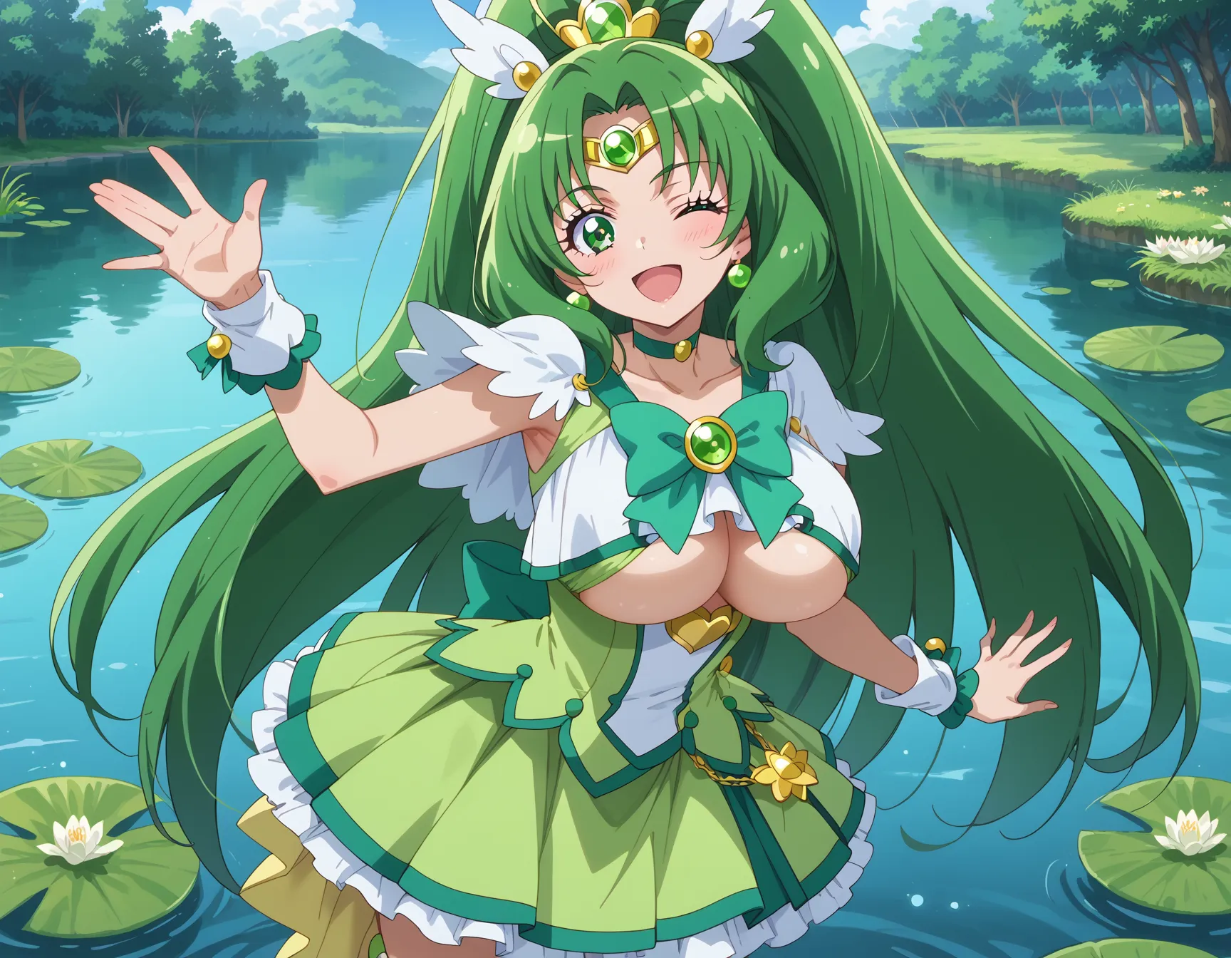 セクシーで可愛い「緑川なお／キュアマーチ」のエロ画像_part2の45枚目の画像です。