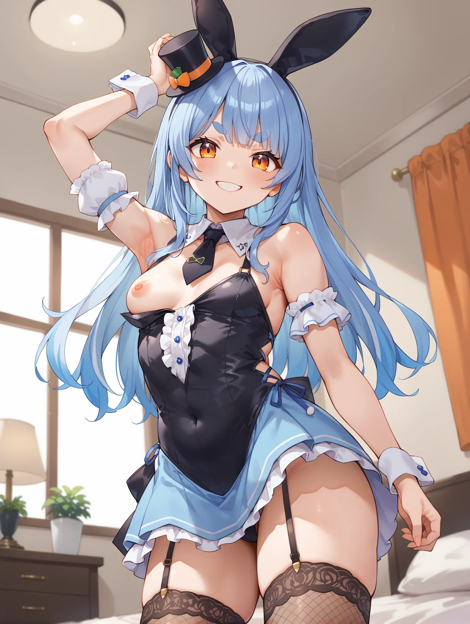 セクシーで可愛い「兎田ぺこら」のエロ画像_part14の3枚目の画像です。