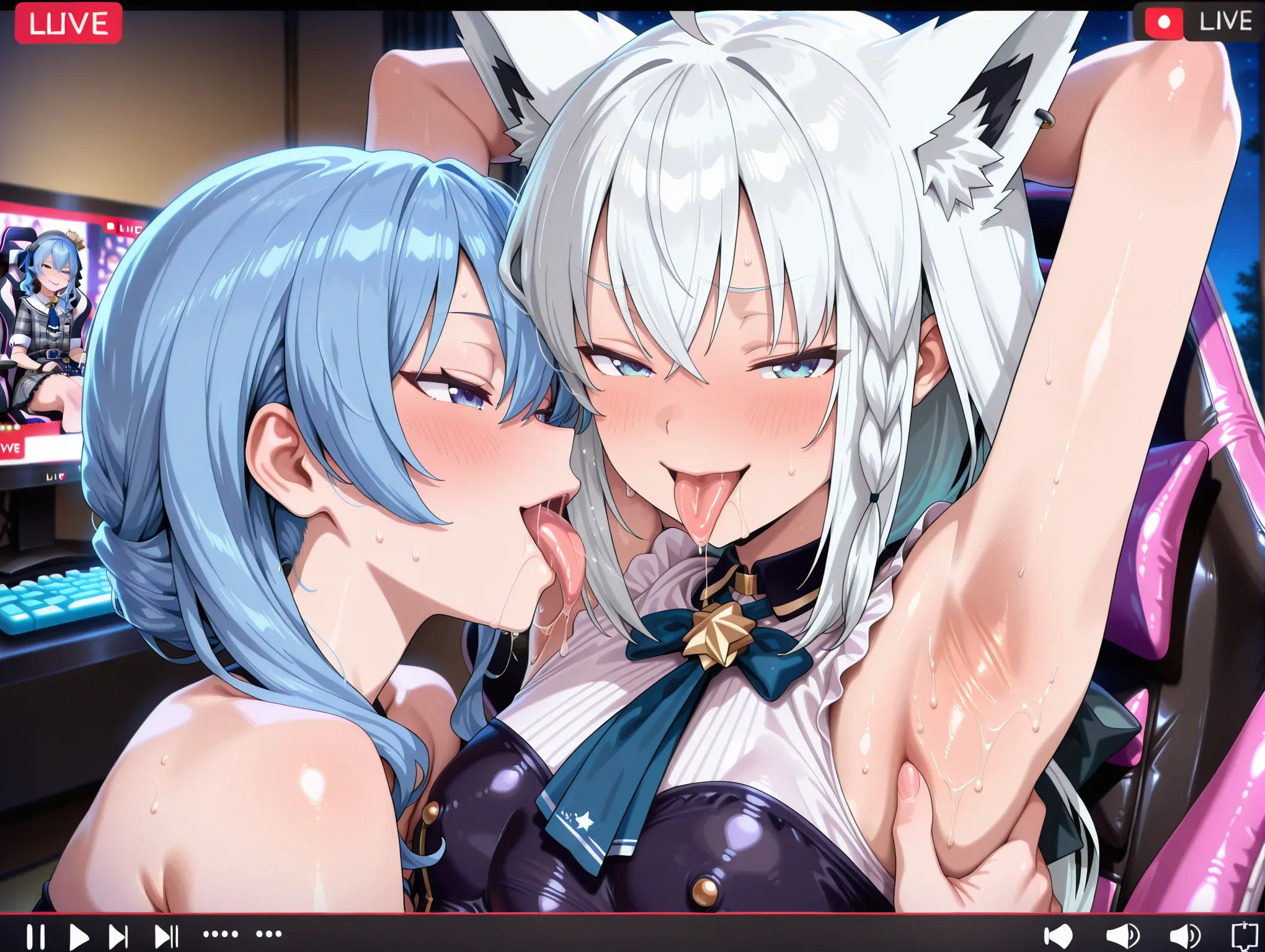 セクシーで可愛い「星街すいせい」のエロ画像_part13の34枚目の画像です。