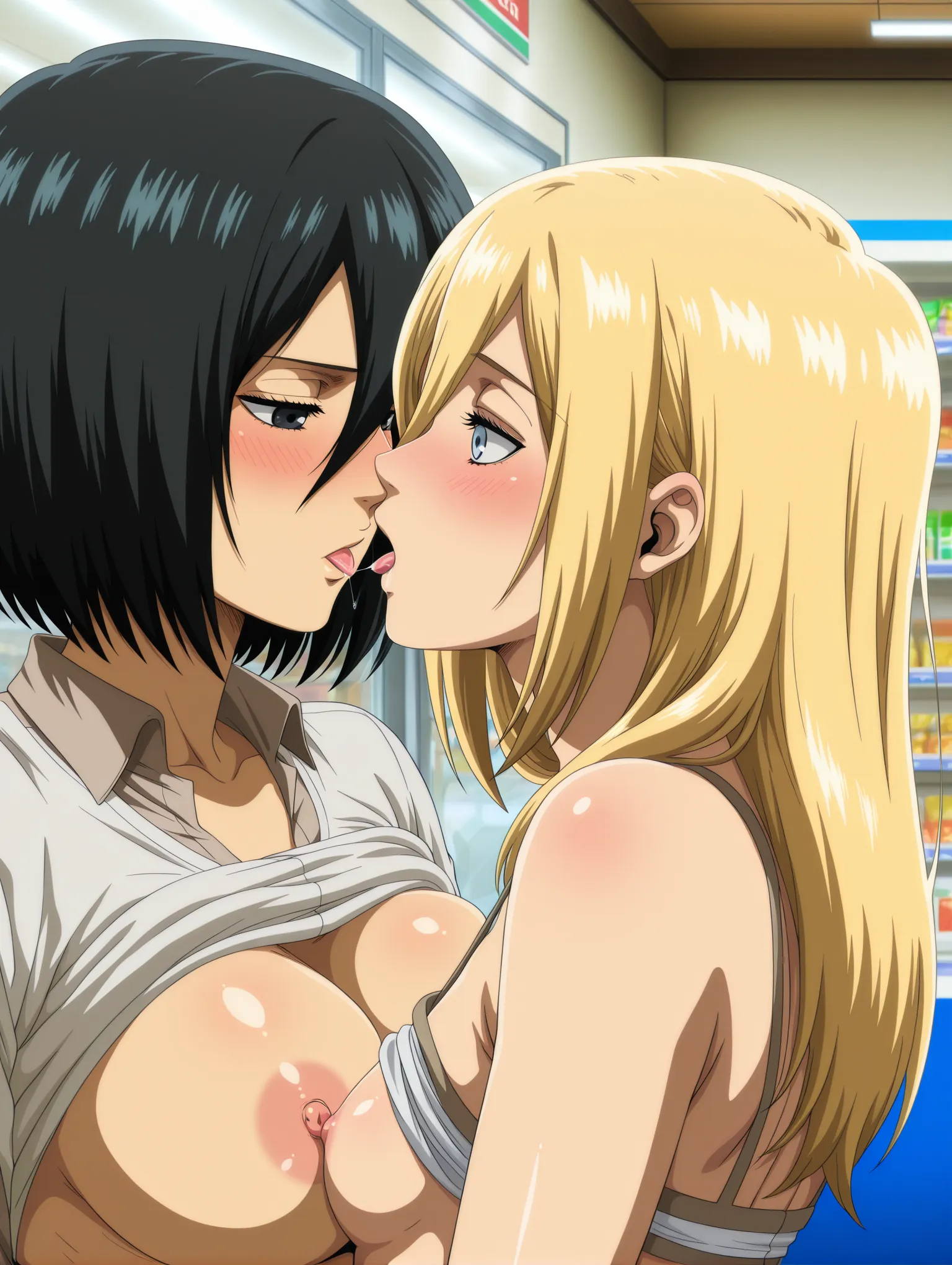 セクシーで可愛い「ミカサ・アッカーマン」のエロ画像_part3の16枚目の画像です。