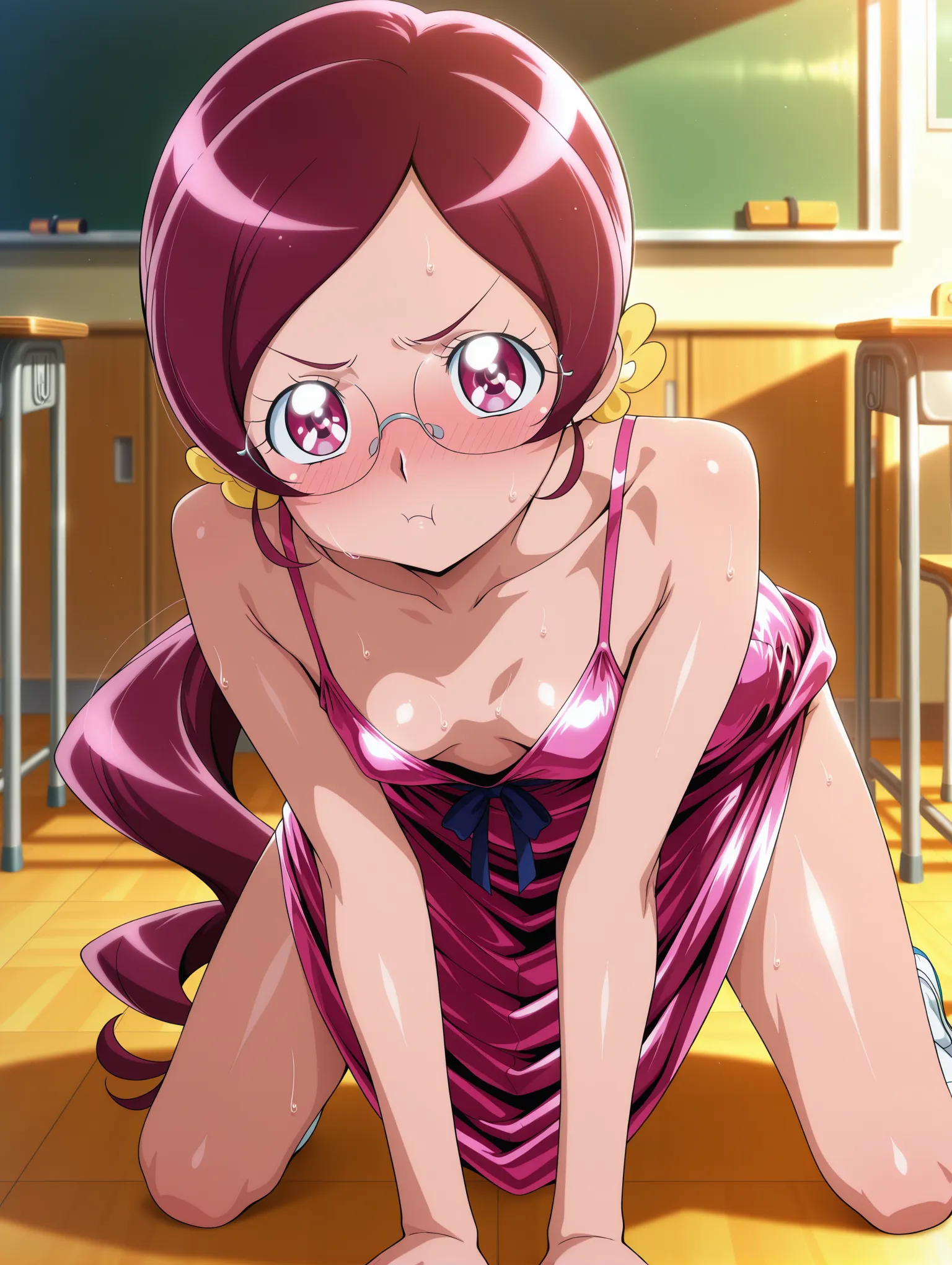 セクシーで可愛い「花咲つぼみ／キュアブロッサム」のエロ画像_part1の4枚目の画像です。