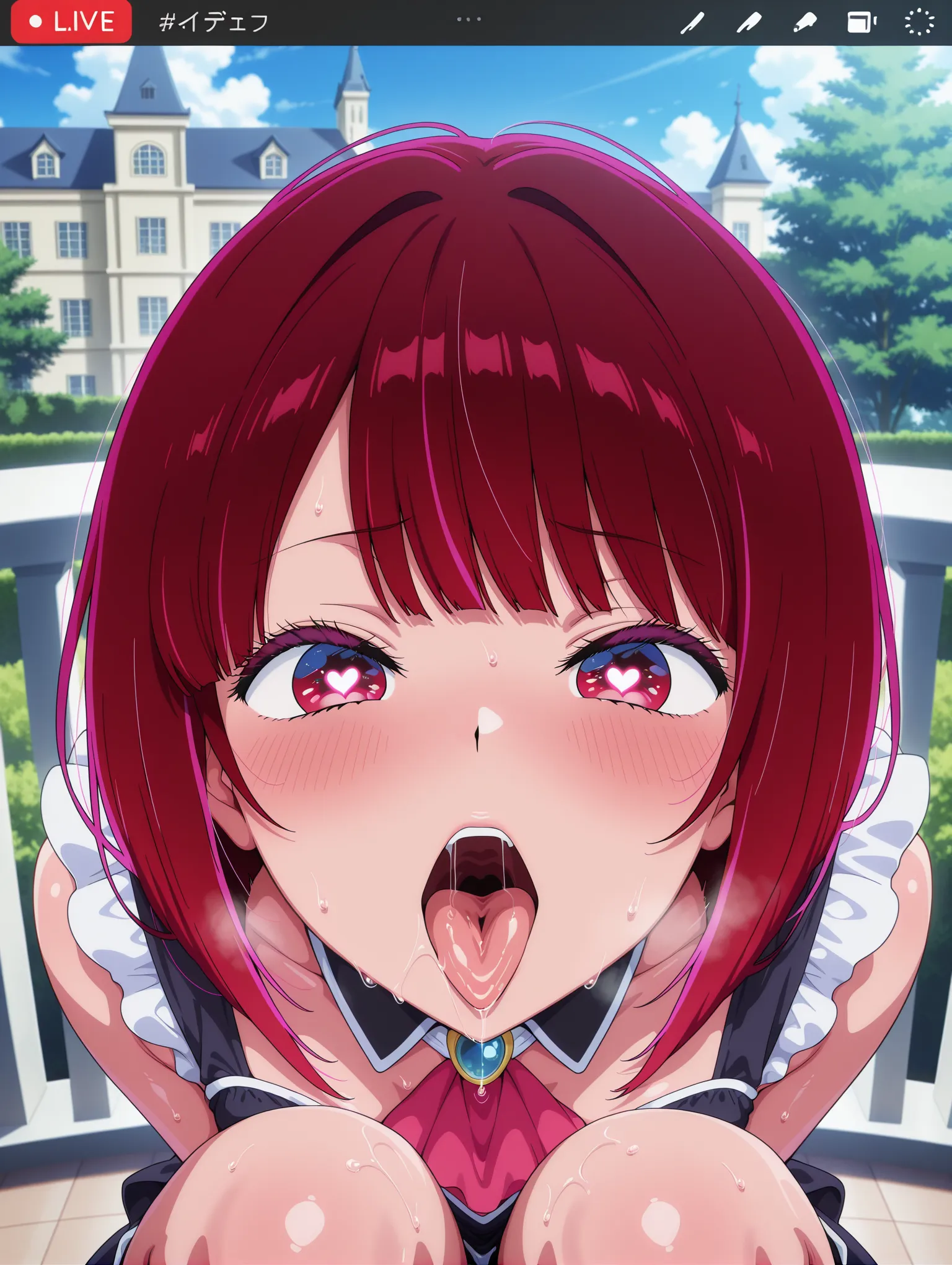 セクシーで可愛い「有馬かな」のエロ画像_part10の35枚目の画像です。