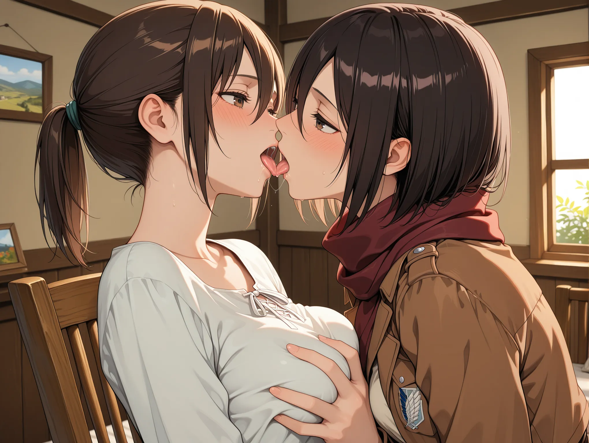 セクシーで可愛い「ミカサ・アッカーマン」のエロ画像_part5の15枚目の画像です。