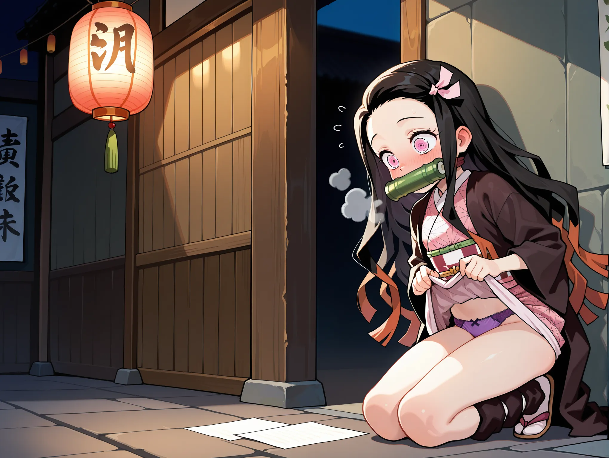 セクシーで可愛い「竈門禰豆子」のエロ画像_part31の19枚目の画像です。