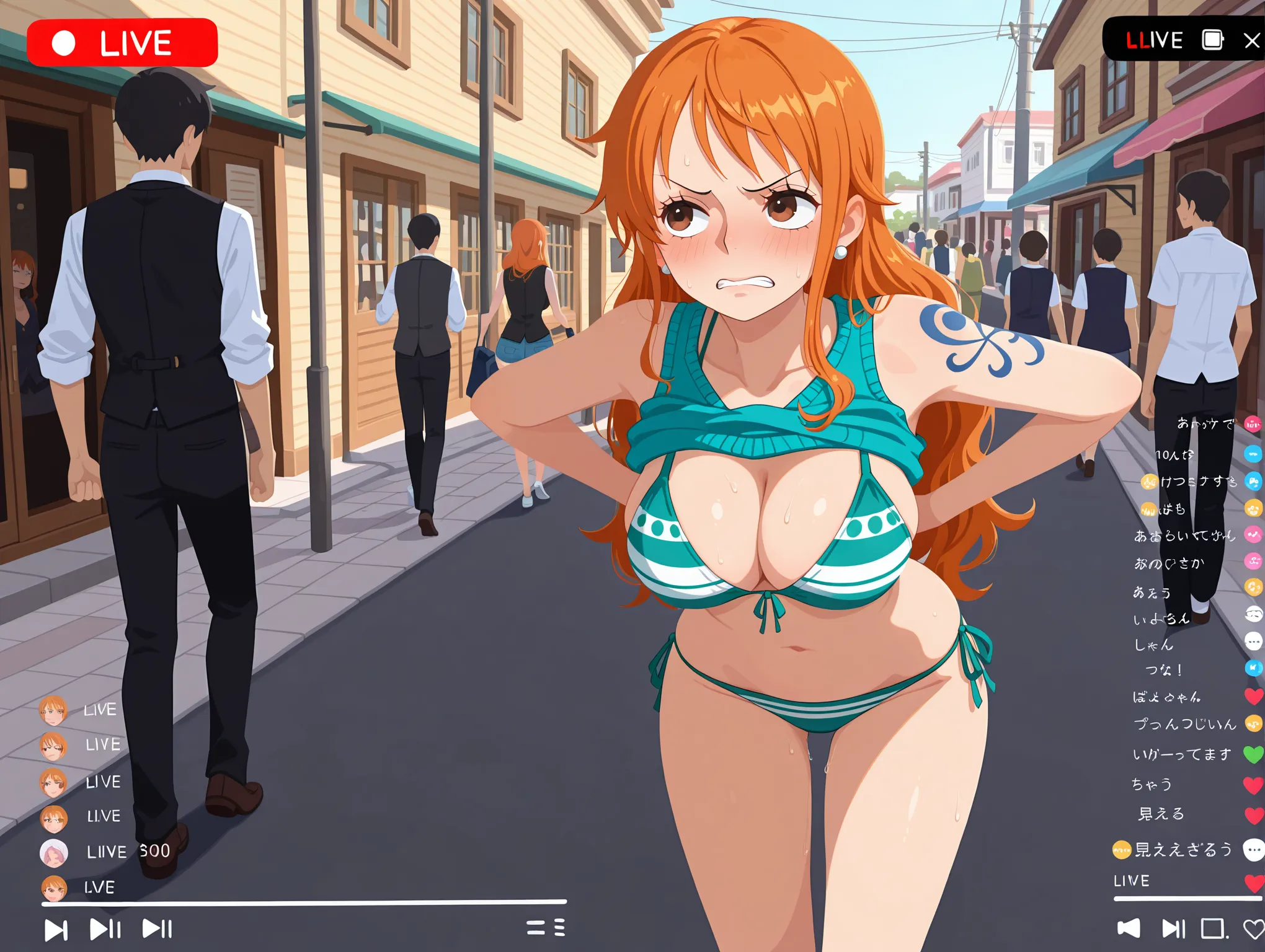 セクシーで可愛い「ナミ」のエロ画像_part26の8枚目の画像です。