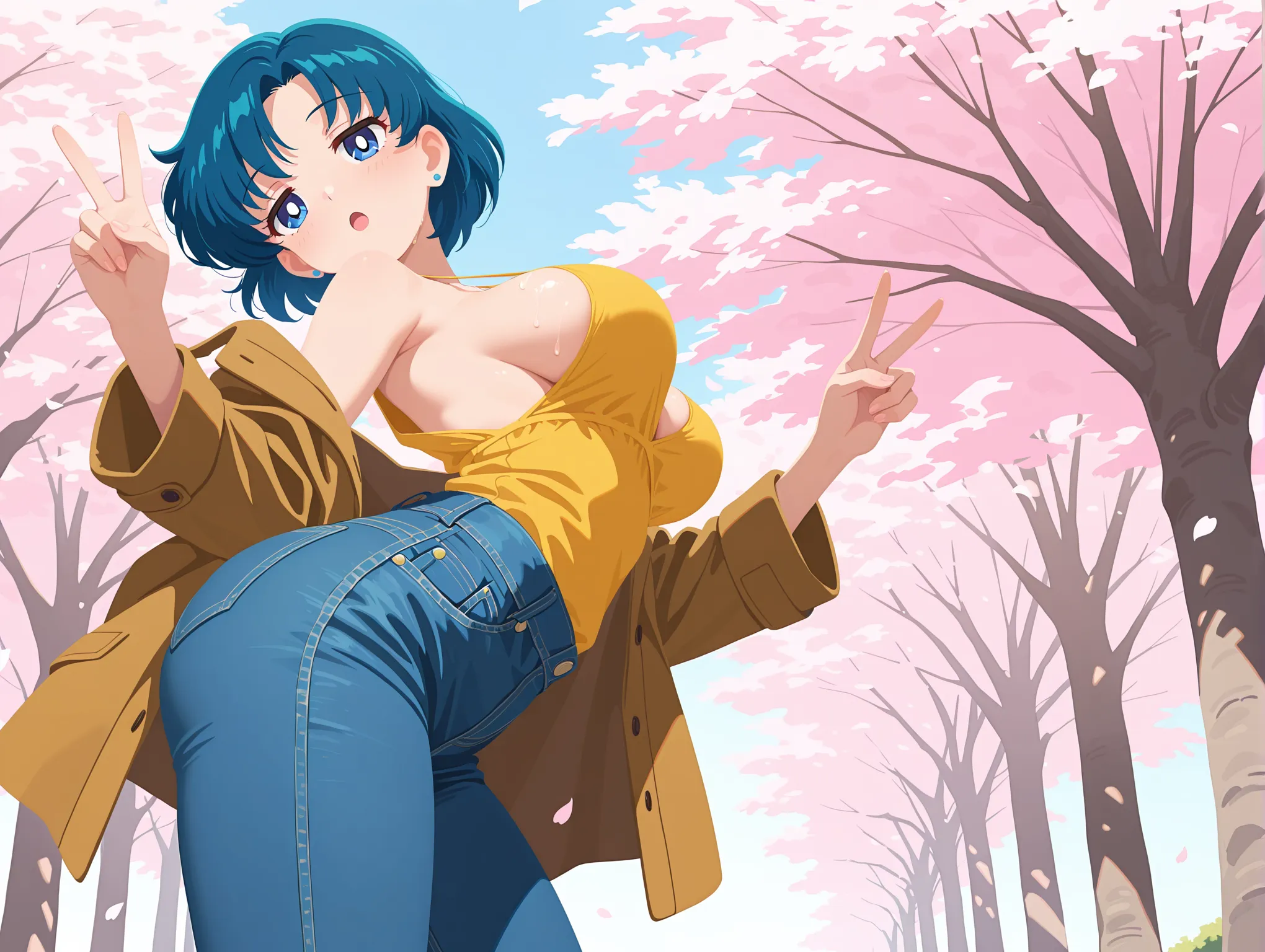 美少女戦士セーラームーンに登場する「セーラーマーキュリー／水野亜美」のエロ画像50枚_part13